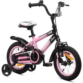 ACEGER Simon Kids Bike for Boys Girls Toddlers, Unisex for Aged 3-13 Years, 12 14 16 18 Inch Children Bicycle with Training Wheels, 20 Inch Bike with Kickstand 