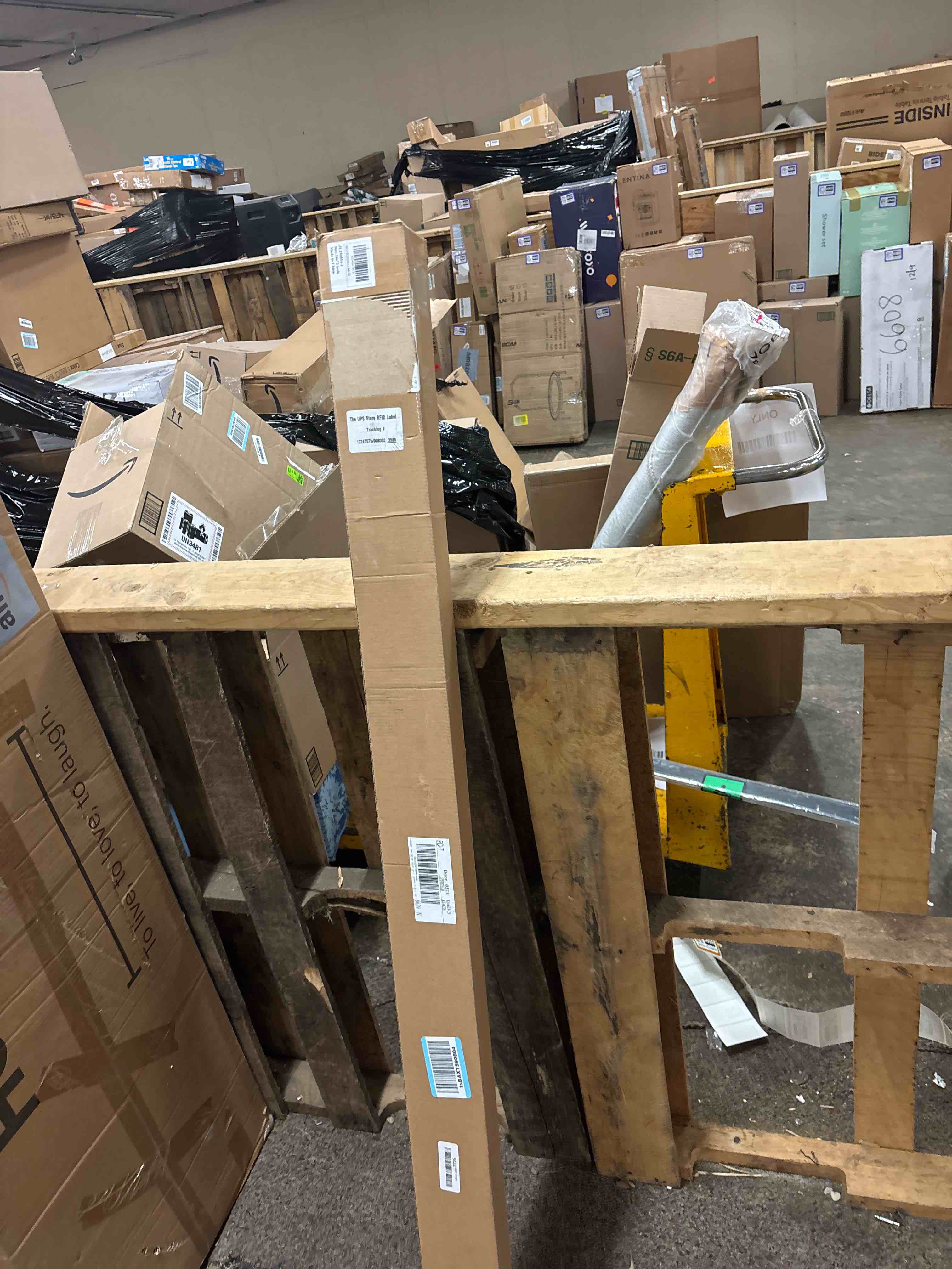 Condition photo showing New/Like New for Joydeco Natural Woven Roller Shades for Indoor Windows, Cordless Blackout Blinds with Curved Valance, Thermal Insulated UV Protection Privacy Window Shades for Home and Office (Cream,58" W x 72" H)