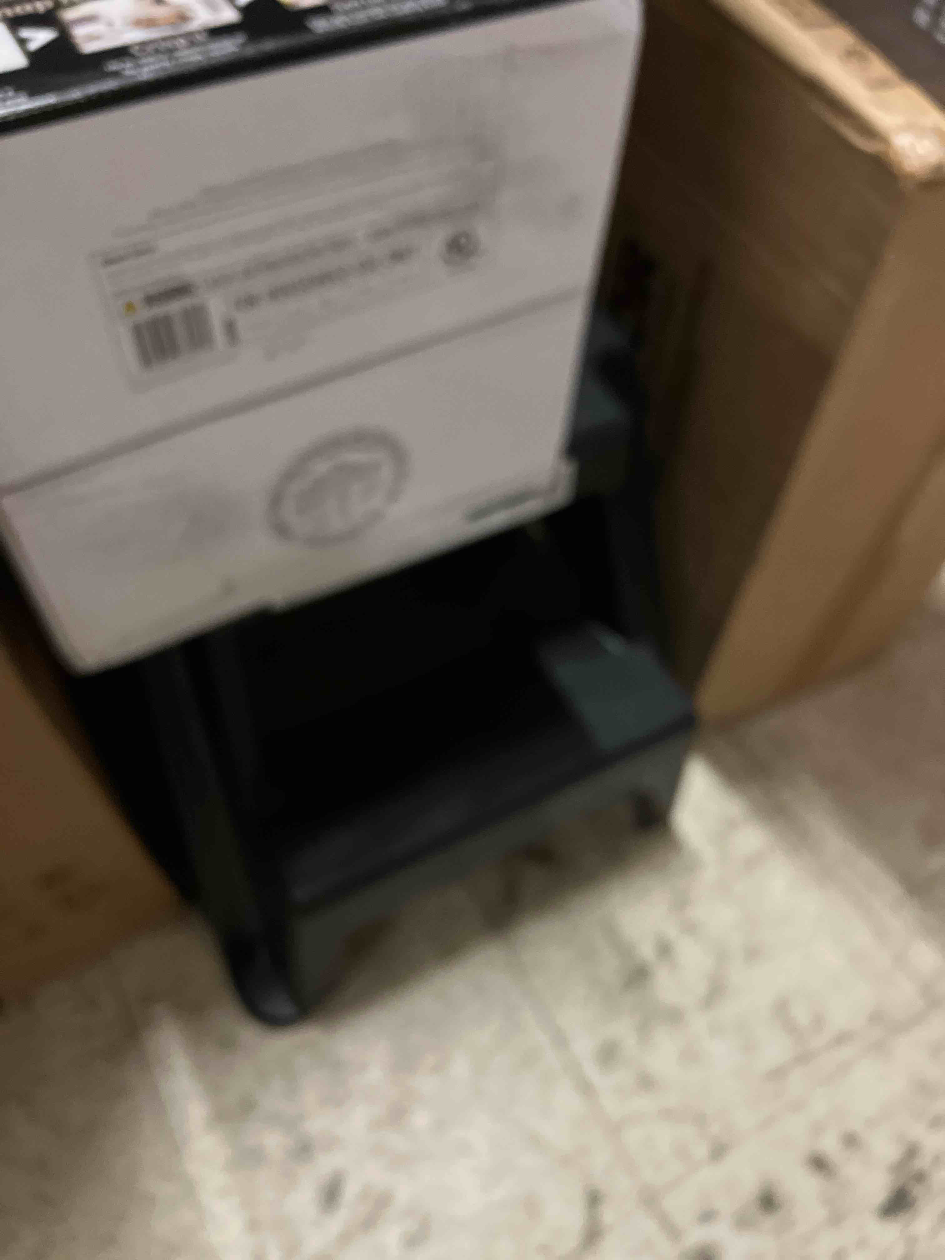 Condition photo showing New/Like New for Rubbermaid 2-Step Molded Plastic Step Stool, Lightweight with Slip Resistant Treads and Non-Slip Feet, Black (Amazon Exclusive)