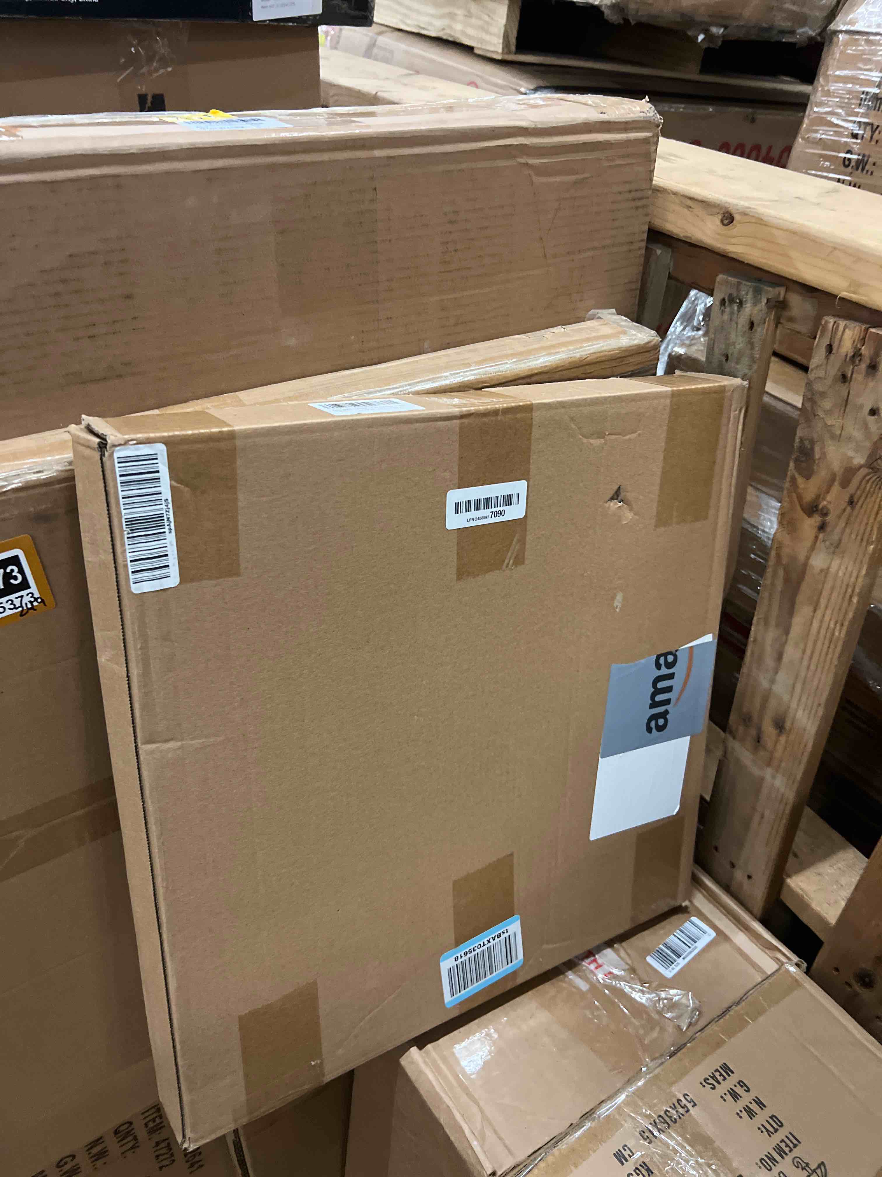 Condition photo showing New/Like New for Patio Heater Reflector Shield for Glass Tube Heater Replacement Top Part 4-Sided Pyramid Patio Heater Square Shield, Hole Distance 2 3/4 Inches (Reflector Shield)