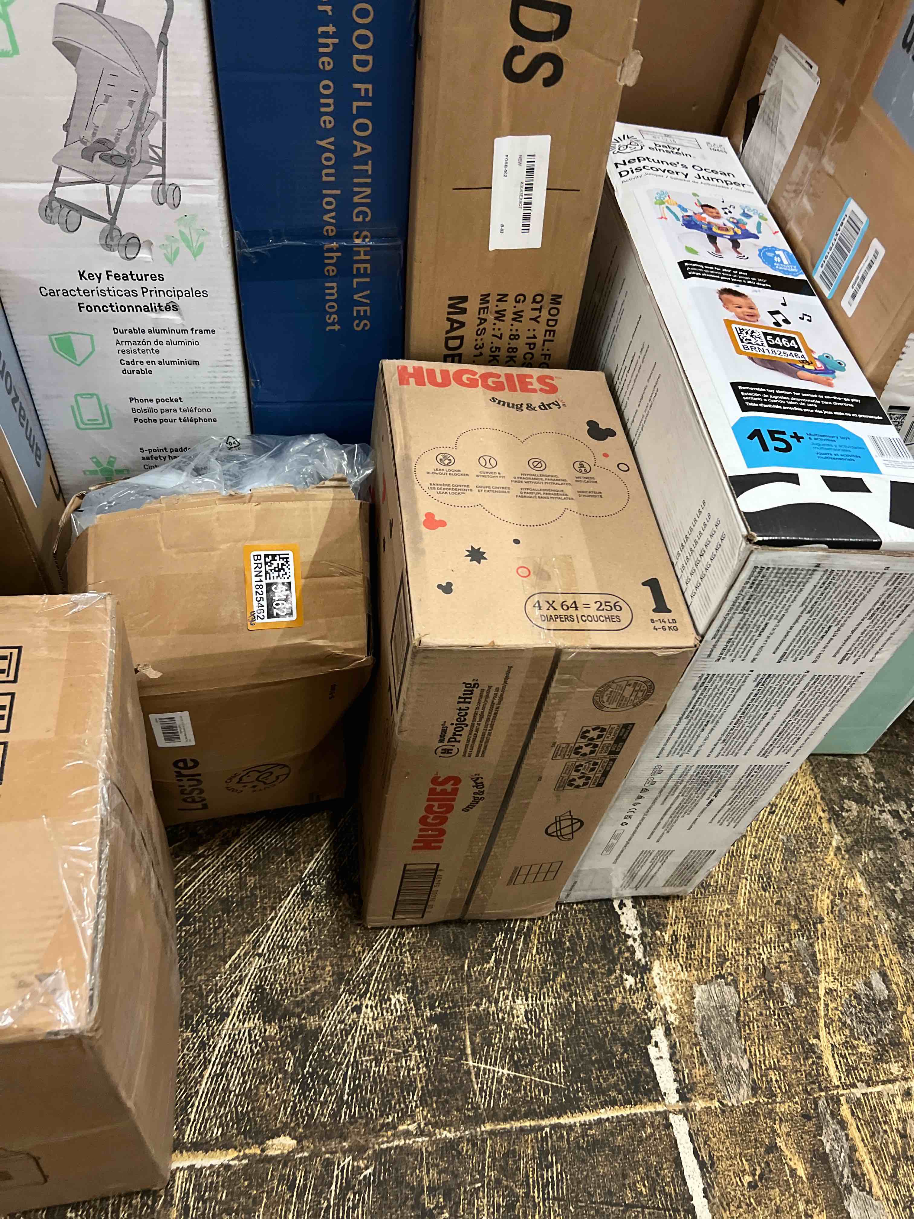 Condition photo showing New/Like New for Huggies Snug & Dry Diapers -Size 1 - 256ct