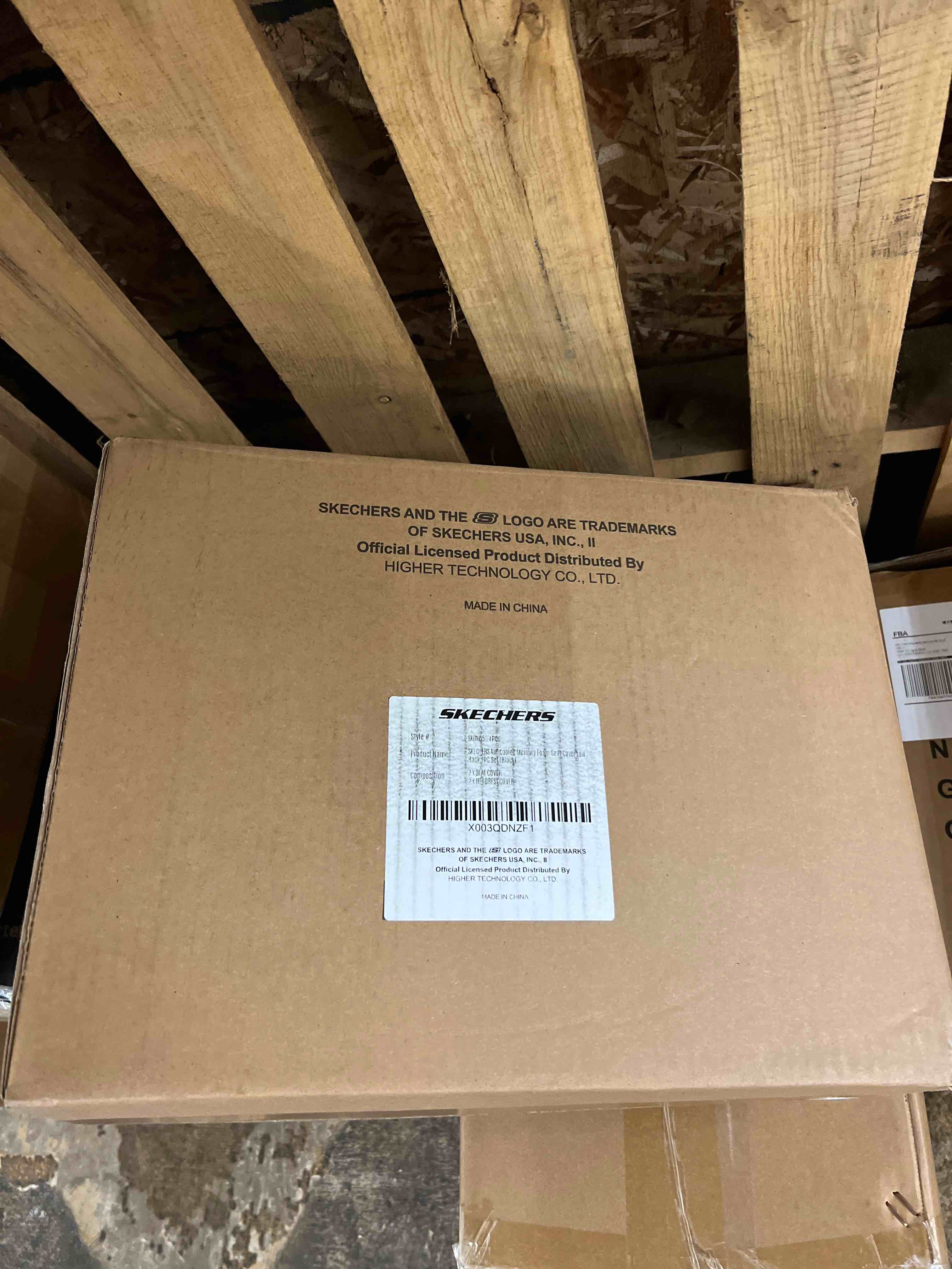 Condition photo showing New/Like New for Skechers Men's Memory Foam Seat Covers, Air Cool Mesh Thick Car Seat Covers, Car Seat Covers Front Seats Airbag Compatible, Universal Automotive Comfort for Most Cars, Vans, Trucks, SUV,Black Two Front Black/Black