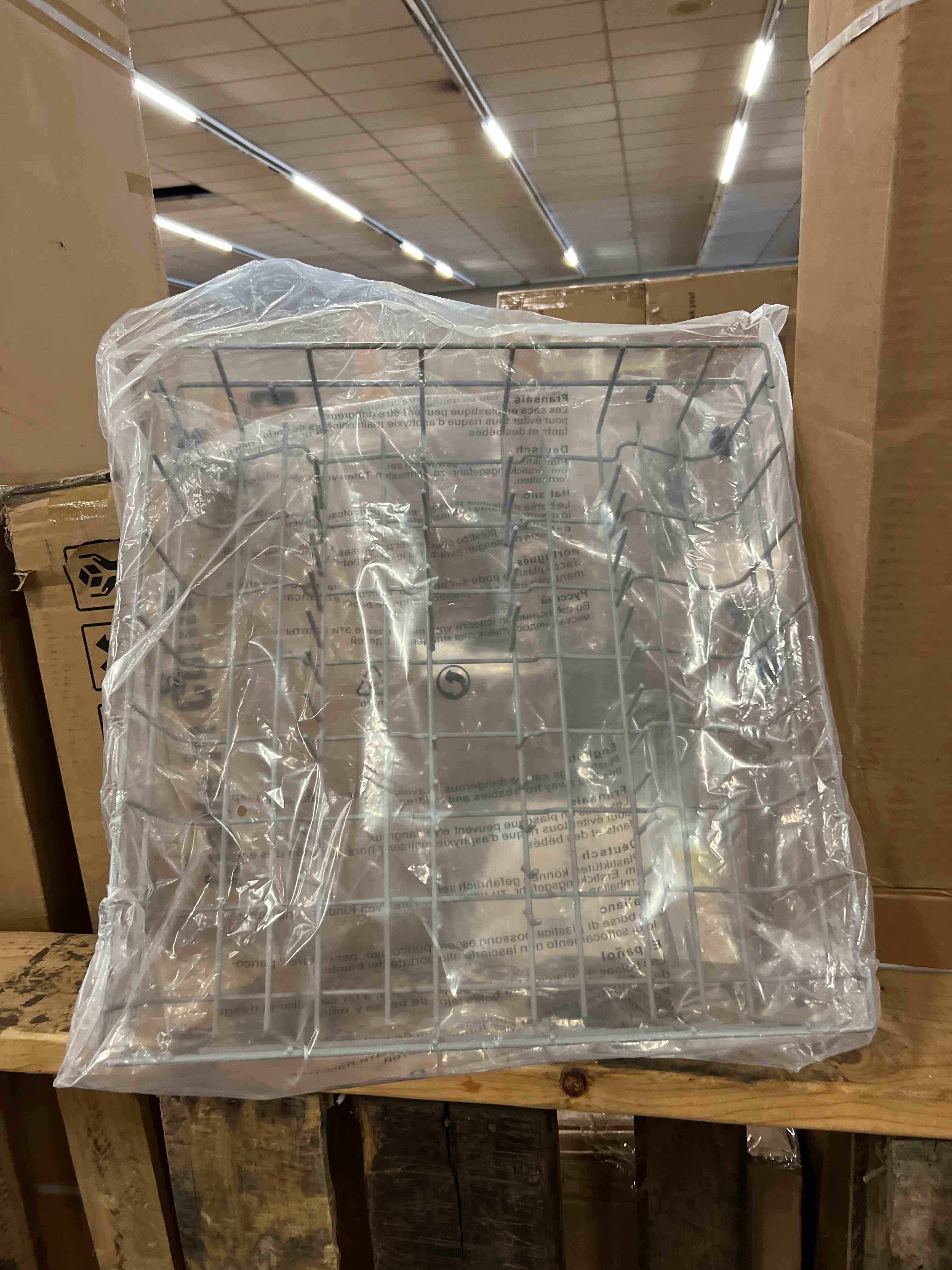 Condition photo showing New/Like New for upgraded 304 stainless steel 808602302 5304535768 dishwasher lower rack replacement compatible with frigidaire dishwasher rack parts with 154174501 wheels replaces 154432602 154432601 dishwasher