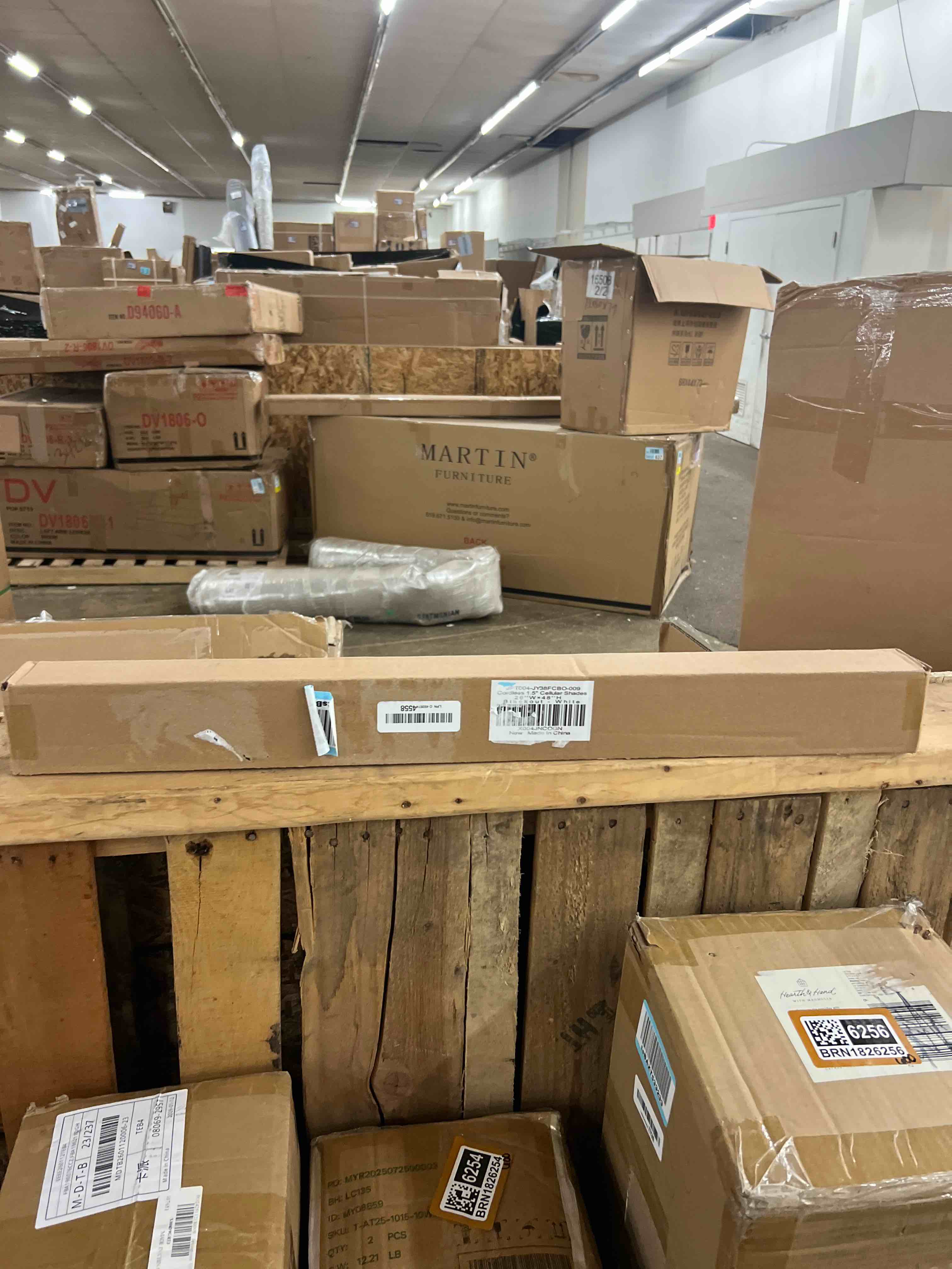 Condition photo showing New/Like New for lazblinds cordless cellular blinds, no drill blackout honeycomb shades for indoor windows, insulated uv protection cellular shades, easy inside mount, 26" w x 48" h, white blackout-white 26" w x 48" h
