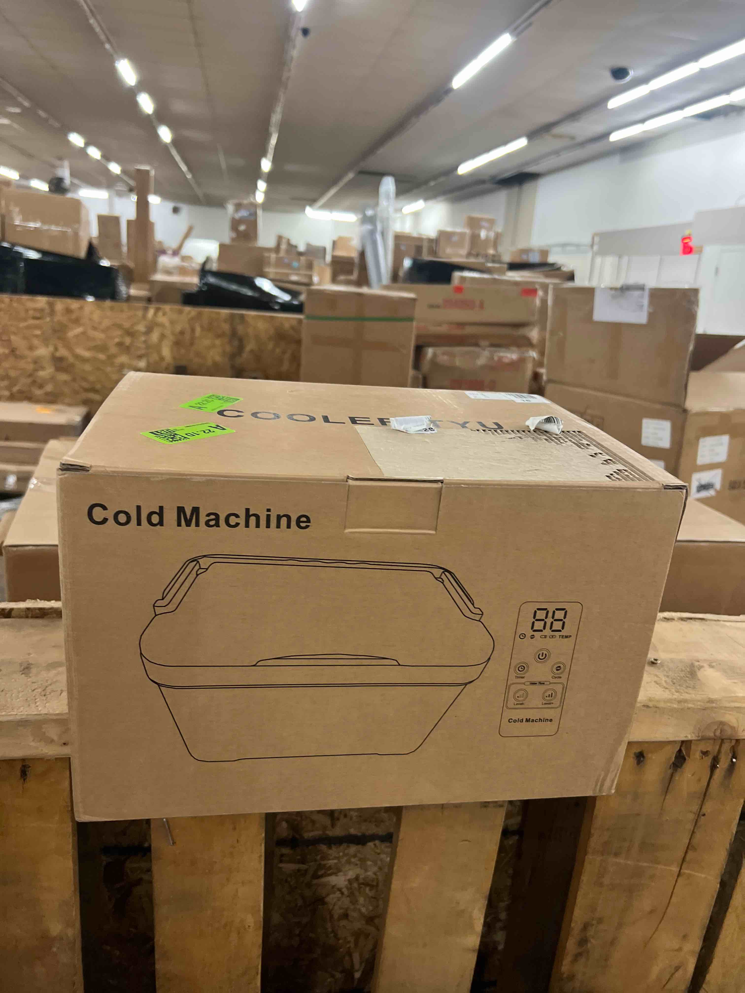 Condition photo showing New/Like New for cold therapy machine, built-in 3000mah battery, cold therapy for knee replacement, ice machine for knee after surgery, cryotherapy systems suitable for home use,