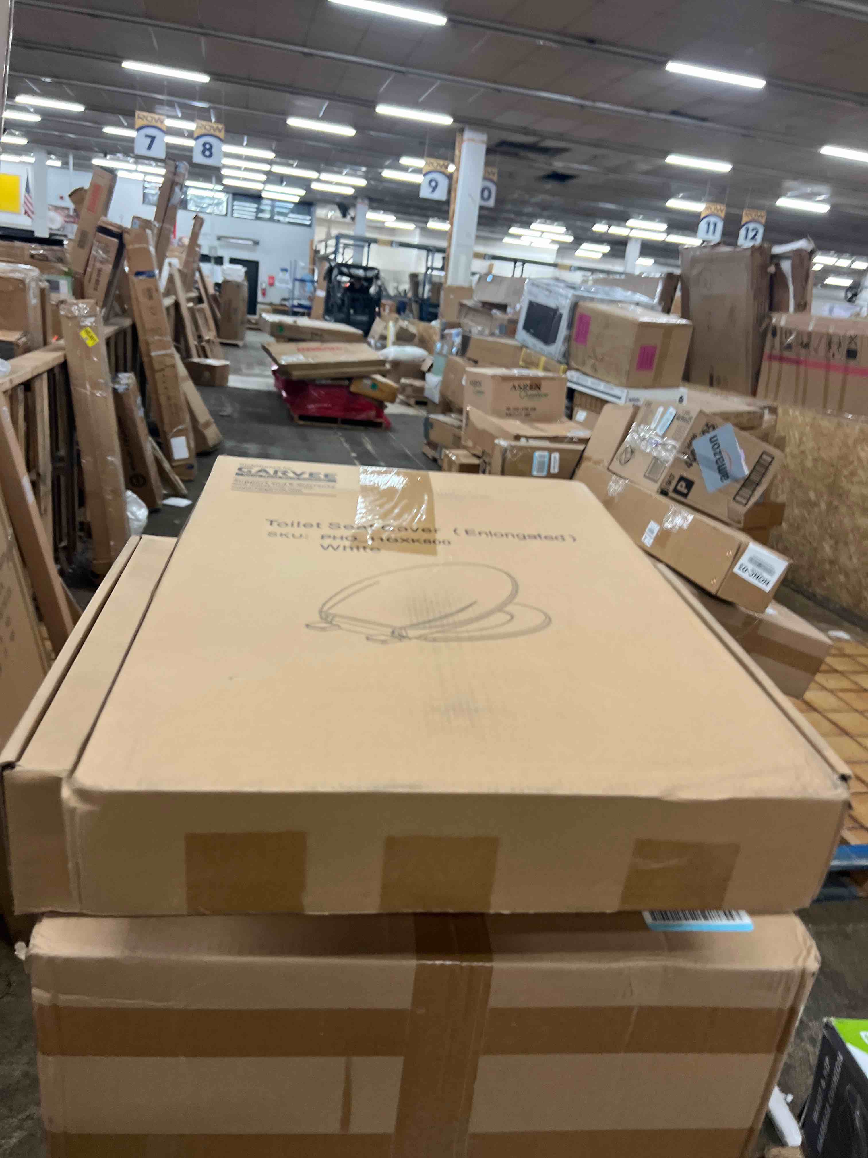 Condition photo showing New/Like New for 19 in toilet seat with cover soft close, toilet lid slow close quiet no, easy installation & release,safe pp material easy clean, comfortable ergonomic design, suitable to elongated toilets,white