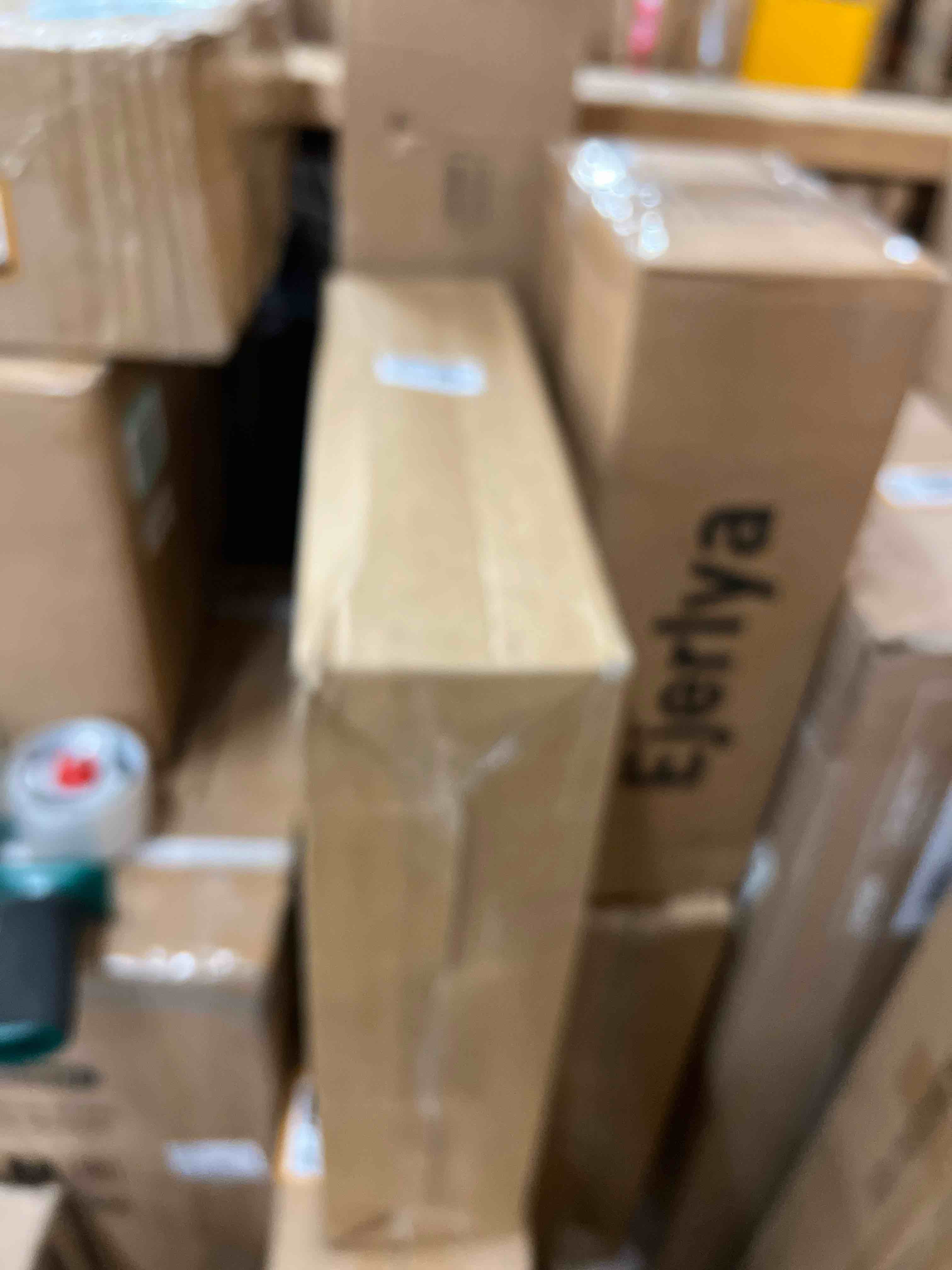 Condition photo showing New/Like New for libwys 8-pack glass pantry storage containers with bamboo lids (1.22qt/1.67qt) - stackable square food jars for pantry organization, coffee, flour, snacks, tea | kitchen canisters set