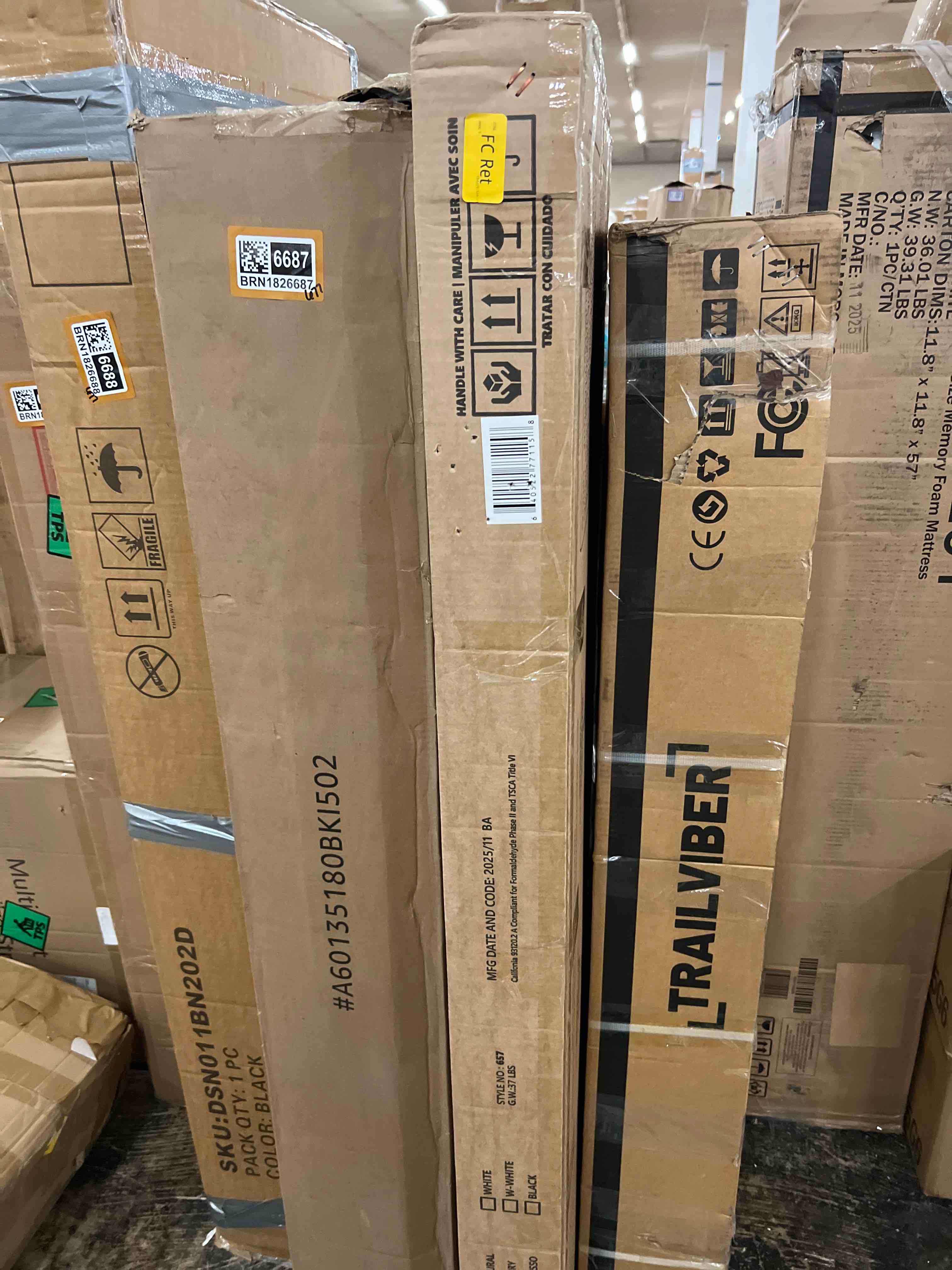 Condition photo showing New/Like New for dream on me synergy 5-in-1 convertible full-size baby crib with toddler, day & full bed conversion in espresso, greenguard gold & bsa, 3 mattress heights, sustainable pinewood espresso synergy