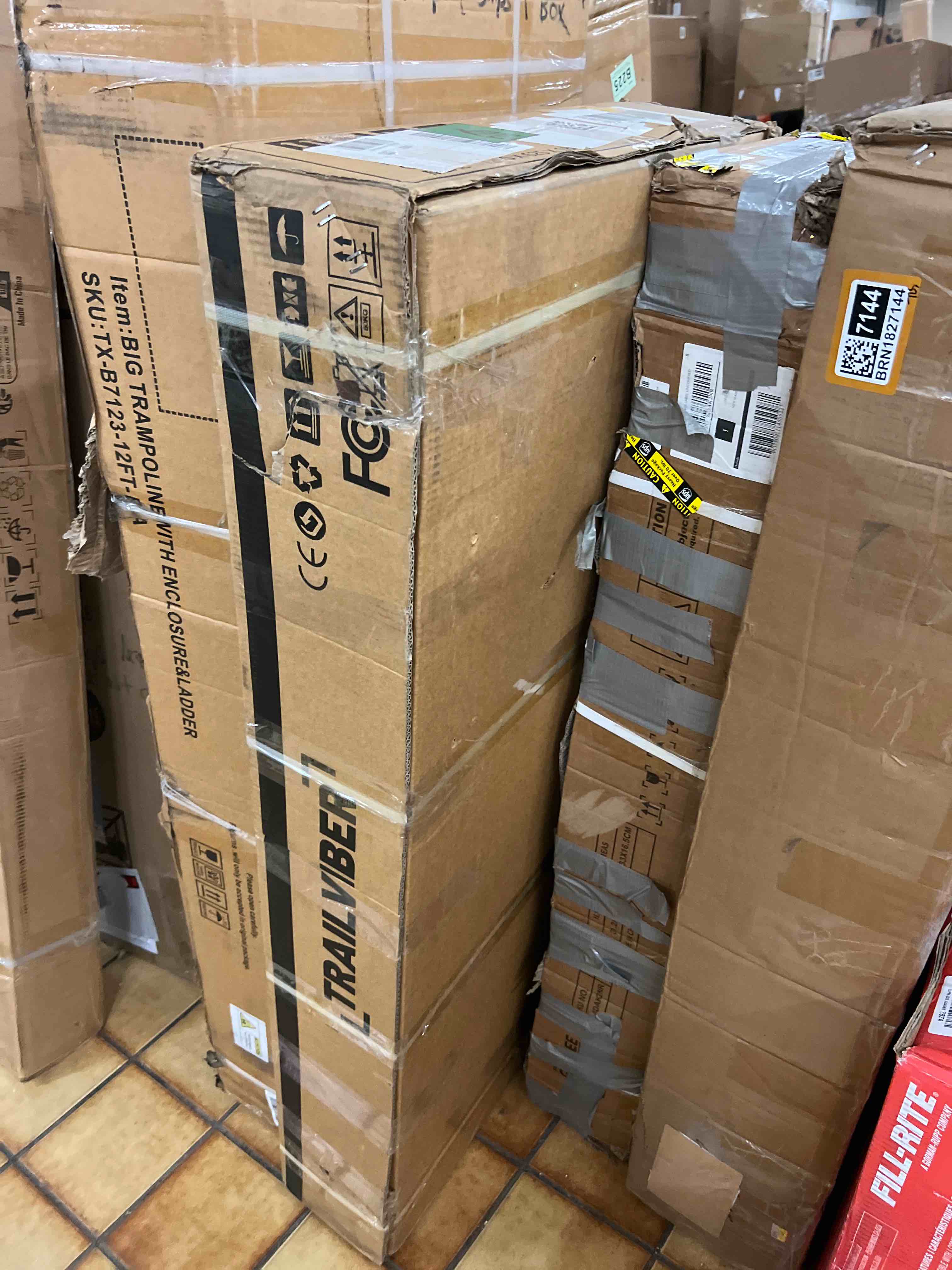 Condition photo showing New/Like New for trailviber walking pad treadmill with 12% 9-level auto incline, 450 lbs capacity rgb led screen, bluetooth speaker under desk treadmill, compact treadmills for home hiking