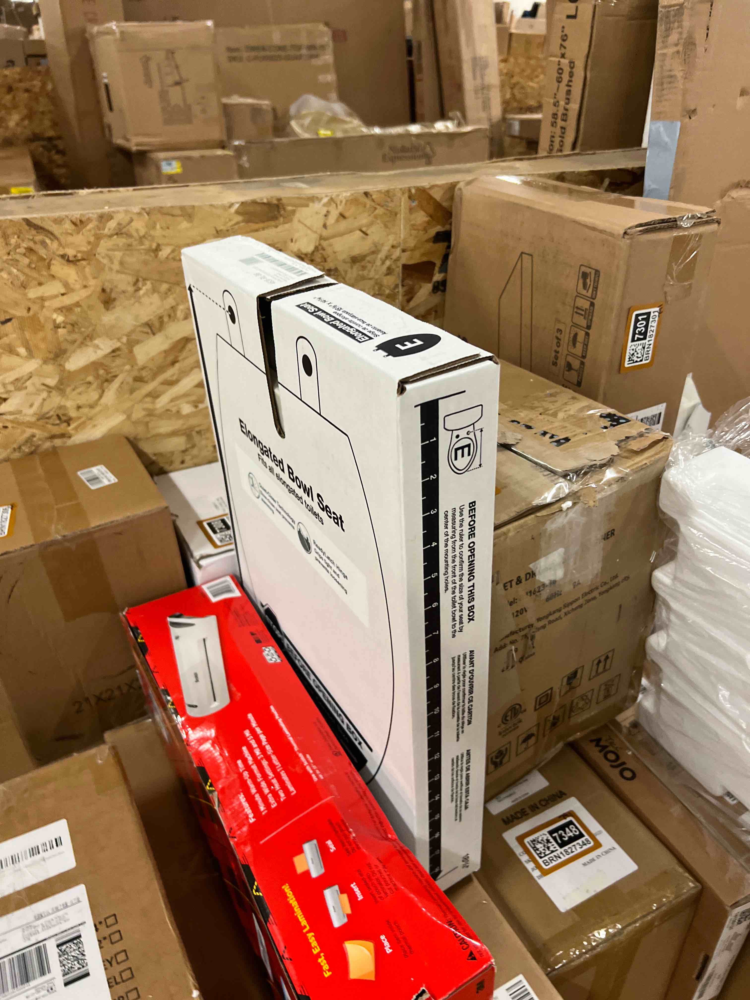 Condition photo showing New/Like New for kohler 4636-rl-96 cachet readylatch elongated toilet seat slow close soft close, toilet seat quiet lid, contoured grip-tight bumpers installation hardware, apartment essentials, biscuit biscuit elongated ready latch