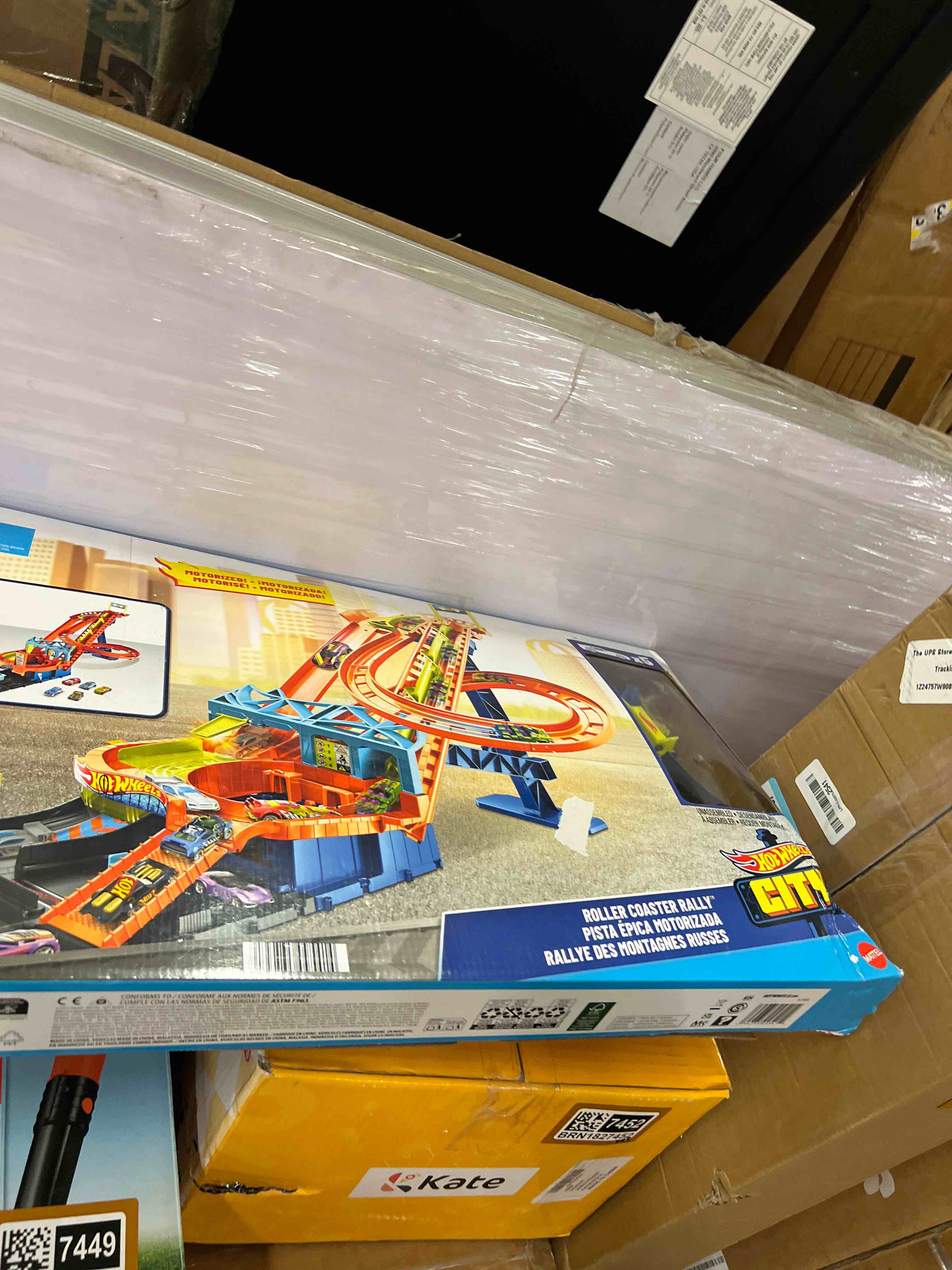 Condition photo showing Good Condition for hot wheels - city roller coaster rally track set