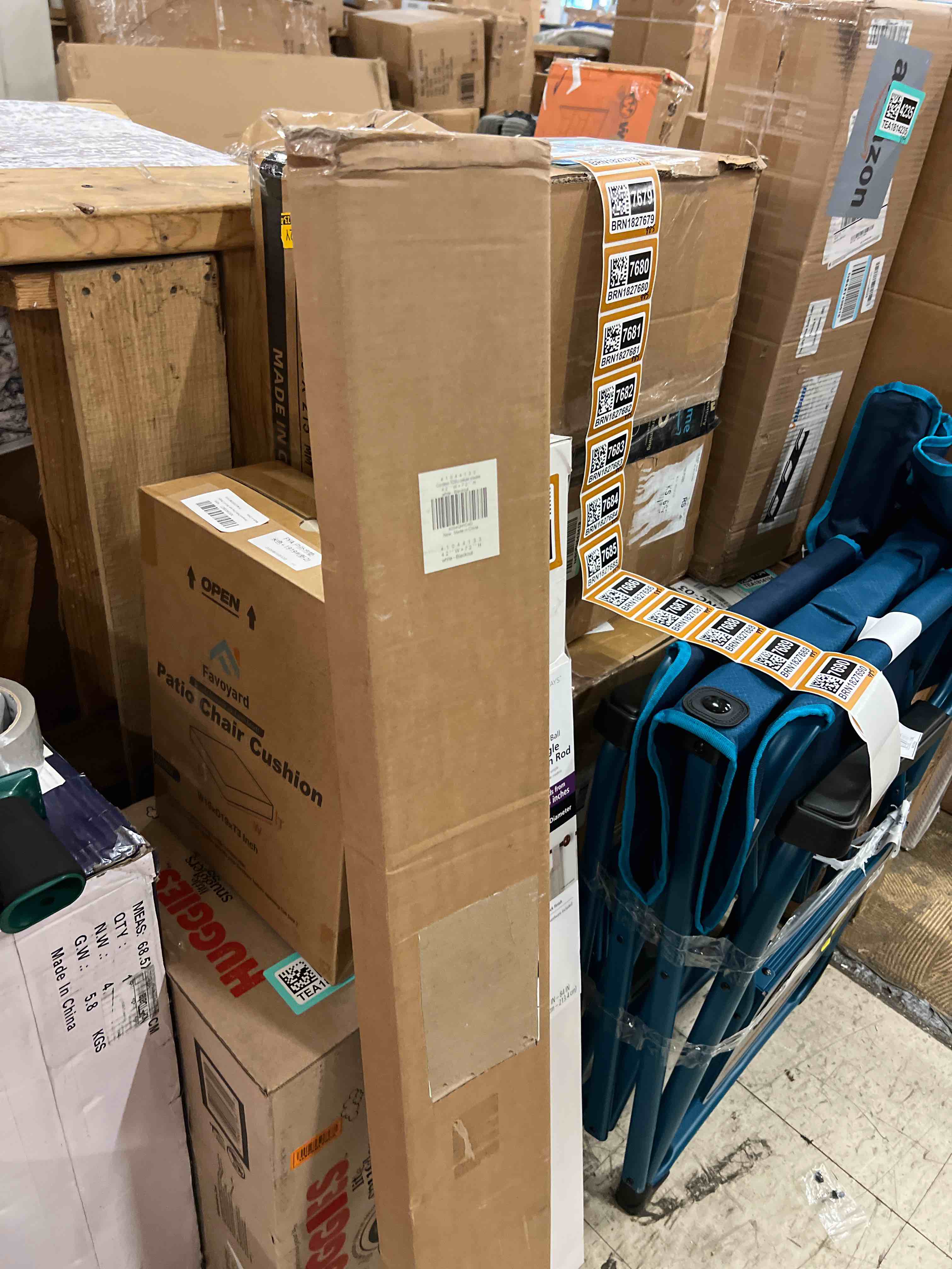 Condition photo showing New/Like New for lazblinds top down bottom up (tdbu) cordless cellular shades - blackout, thermal insulation, noise reduction, light blocking honeycomb blinds for windows 42" w x 72" h, white - blackout