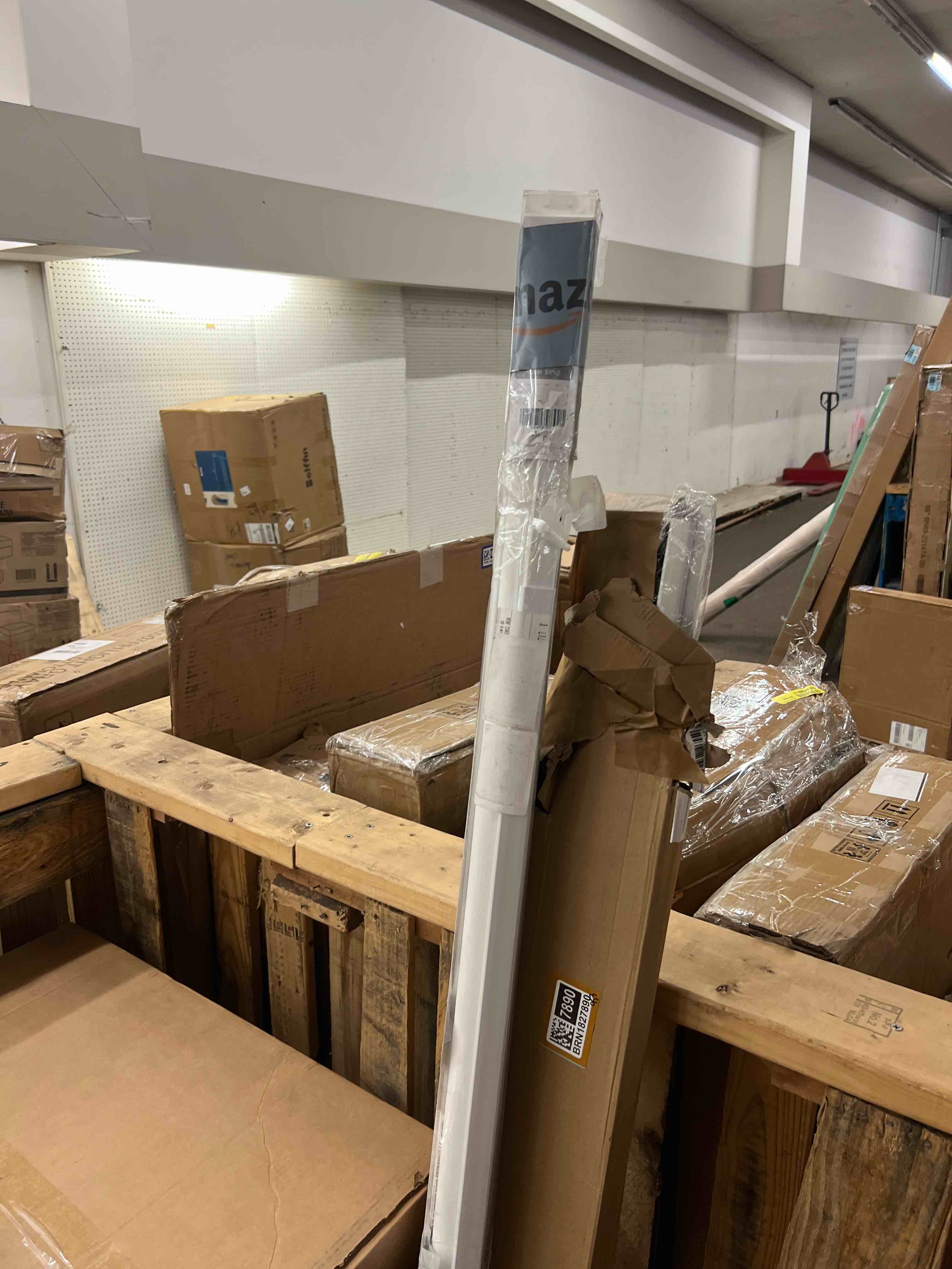 Condition photo showing New/Like New for persilux cordless zebra blinds for windows shades (65" w x 72" h, white) dual layer fabric light control for day and night room darkening sheer roller shades for home, bedroom and office