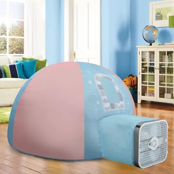 (2) FAO Schwarz Inflatable Dome Princess Toy Tent (BID IS PER ITEM, LOT IS FOR 2 PLAY TENTS TOTAL.)