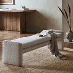 Serena Durham Cream Accent Bench