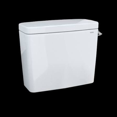 Condition photo showing New/Like New for TOTO® Drake® 1.28 GPF Toilet Tank with Right-Hand Trip Lever  Cotton White - ST776ER#01