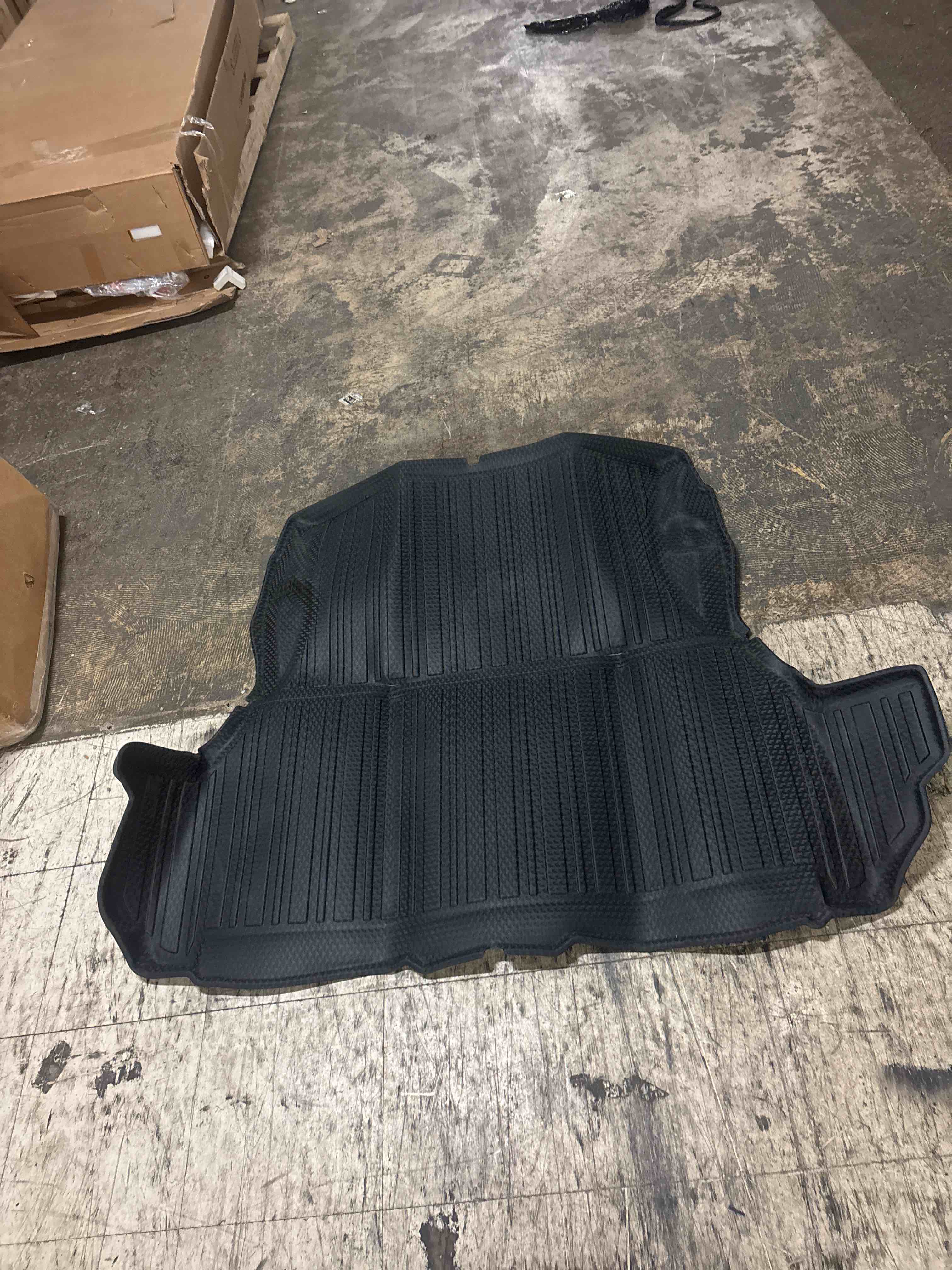 Condition photo showing Good Condition for Aramox TPE Trunk Mat, All Weather Rear Cargo Liner with Texture Exterior and Non Slip Backing for Car