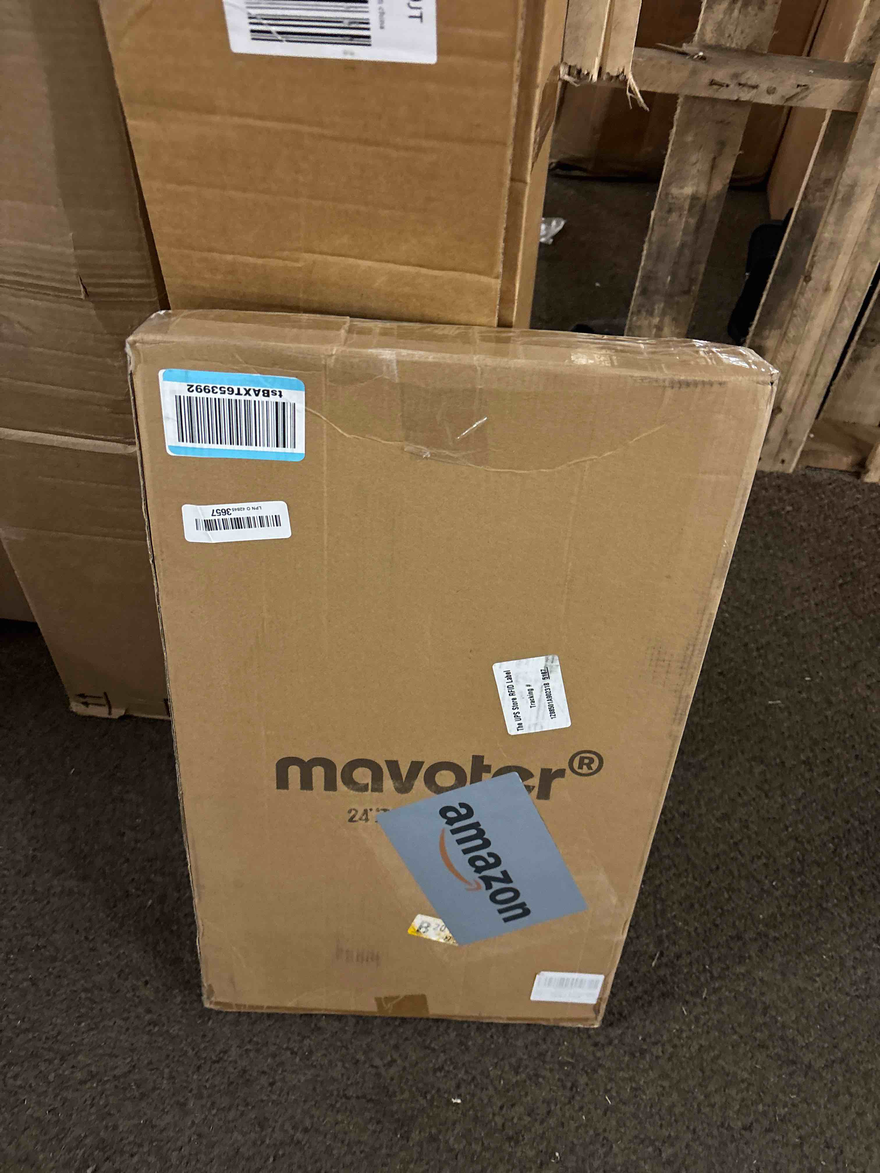 Condition photo showing New/Like New for 24" Tall Plant Stand ,Wood Plant Stands Indoor, Mid Century Plant Corner Flower Holder Outdoor Suitable for Plant Pots & Water Dispenser Under 10" (Pot & Plant Not Included)