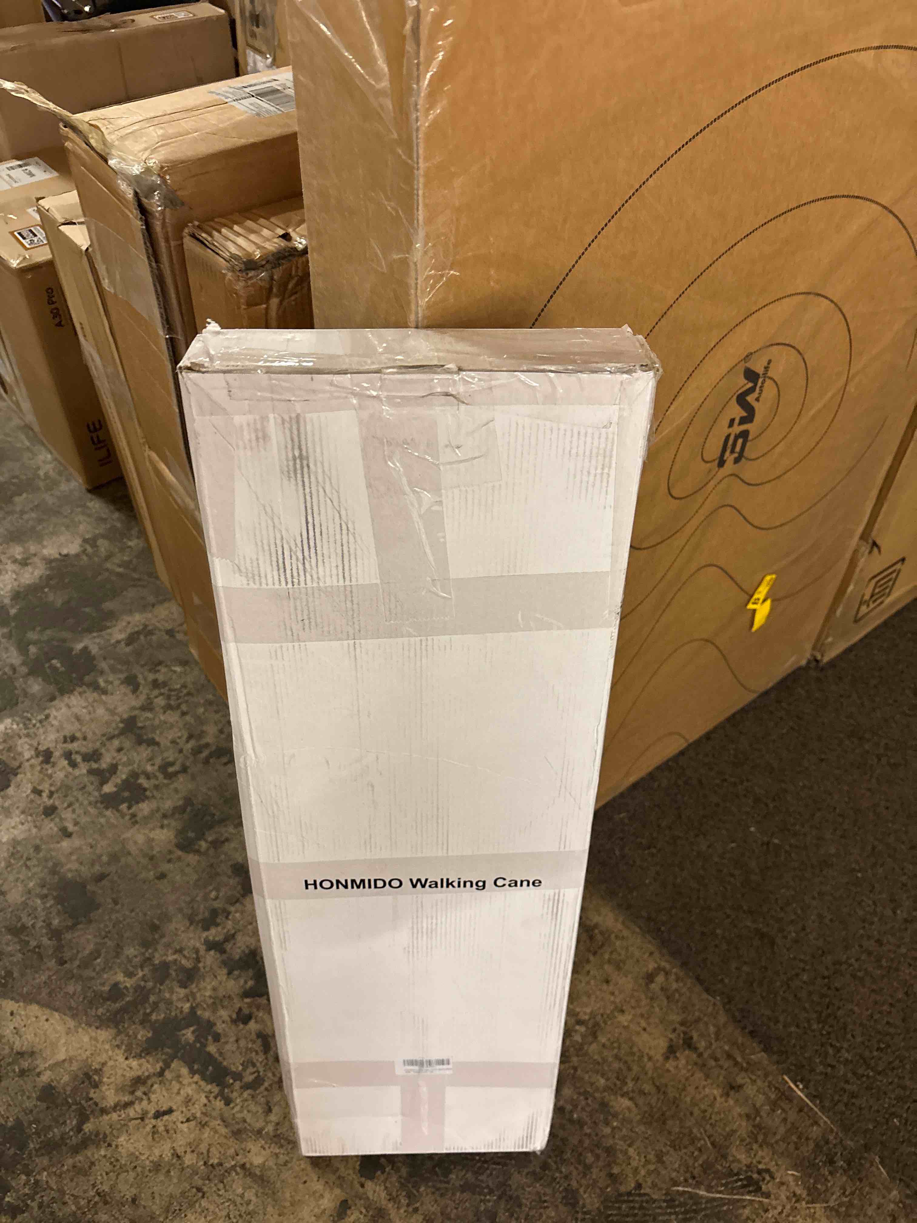 Condition photo showing New/Like New for Portable Adjustable Folding Walking Cane with Seat Allows Durability While Walking and Convenience for Sitting, Alloy Crutch Chair, Anti-Slip Lightweight Walking Stick for Seniors Black