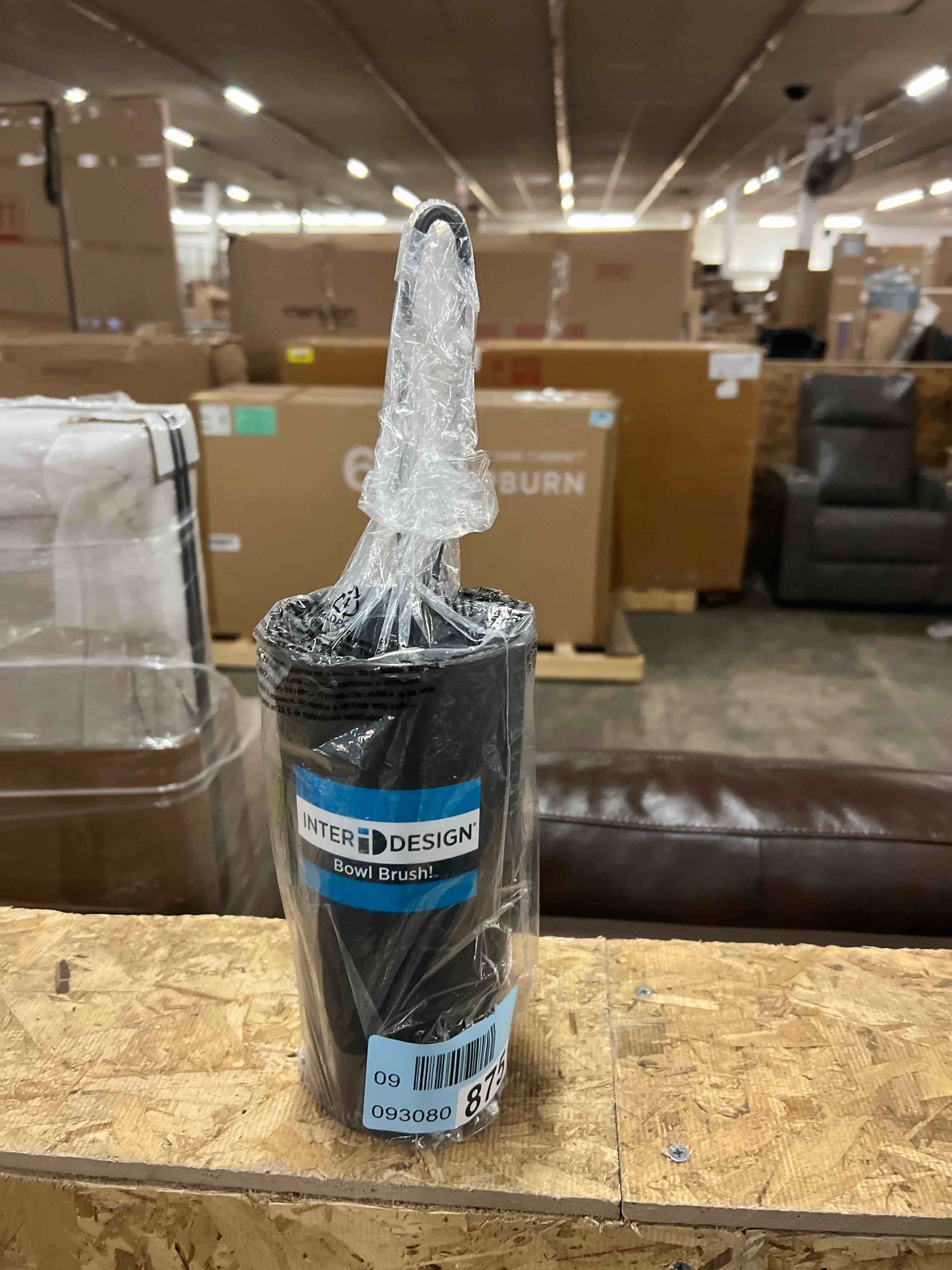 Condition photo showing New/Like New for iDesign Loop Toilet Bowl Brush and Holder for Bathroom Storage  Bronze