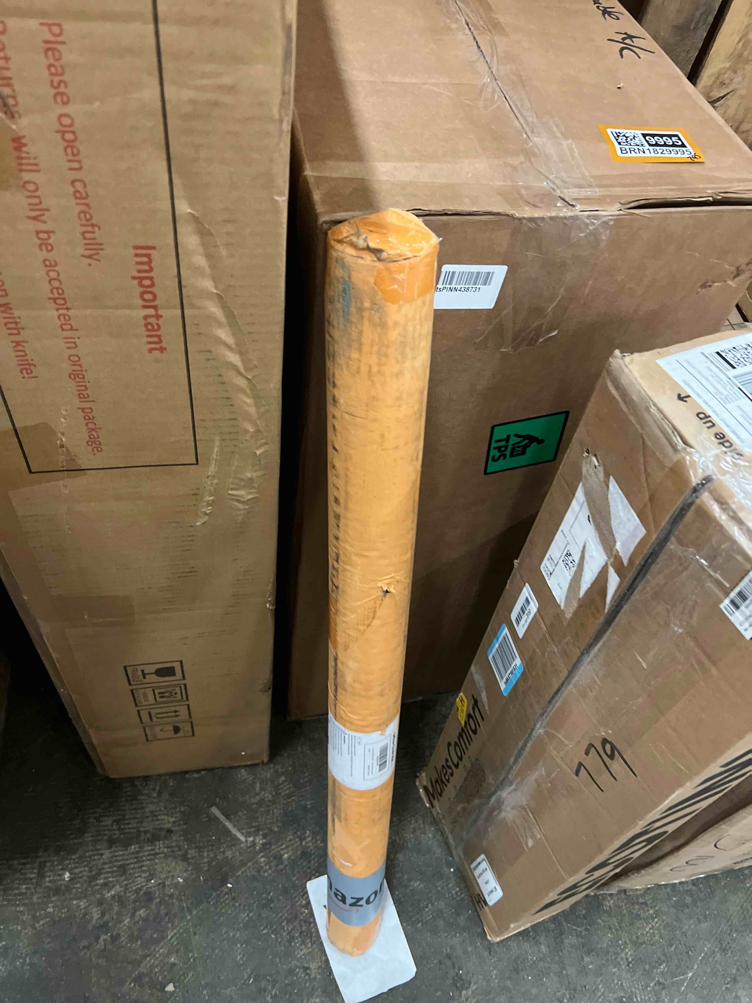 Condition photo showing New/Like New for Yecaye Office Chair Mat for Hardwood Floor, 36" x 48" Clear Computer Desk Chair Mat, PVC Heavy Duty Floor Protector for Rolling Chairs, Can't be Used on Carpet(Transparent, 36" x 48") 2-36" x 48" Transparent