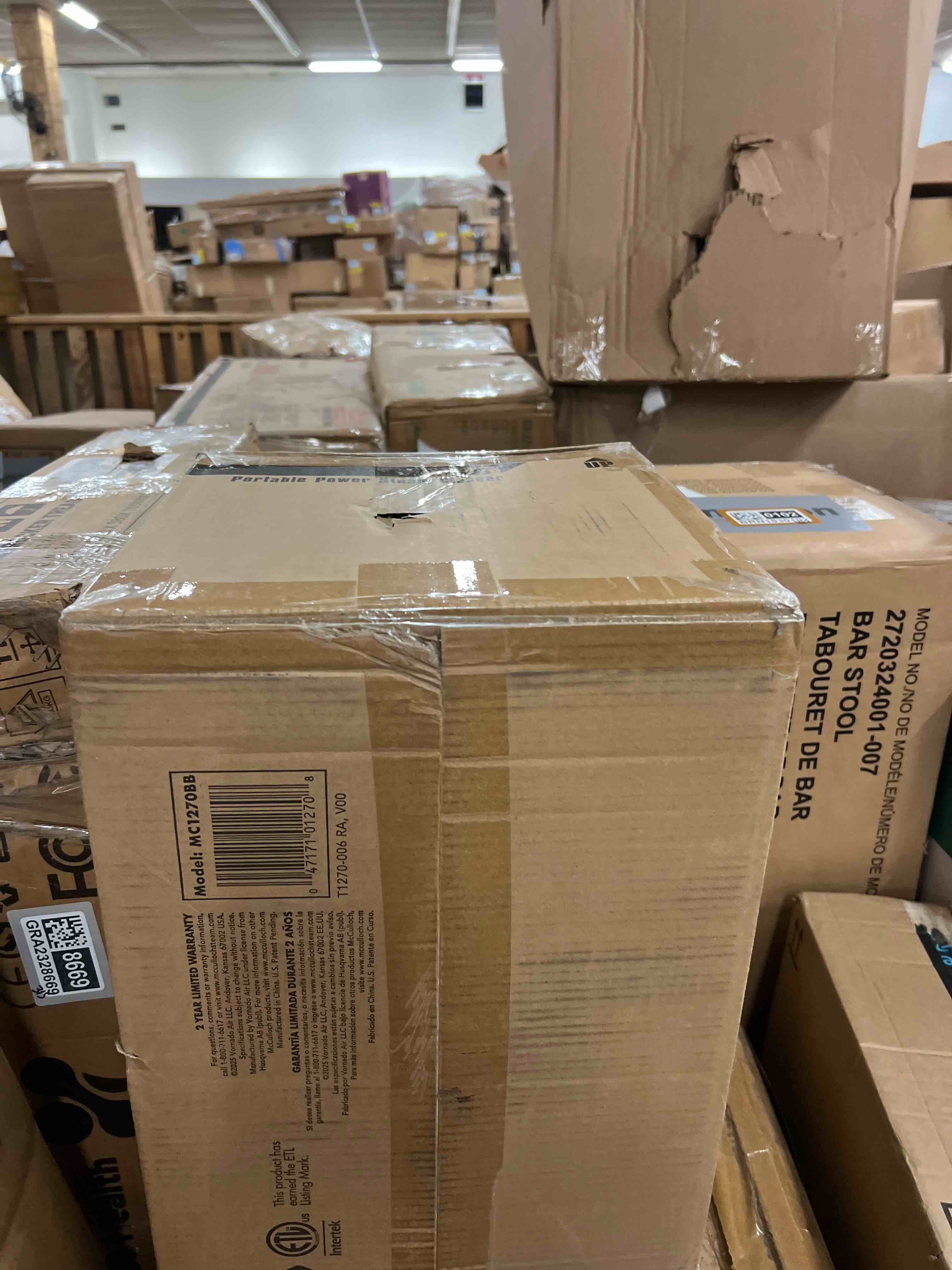 Condition photo showing New/Like New for McCulloch MC1270 Portable Power Steam Cleaner, 30 Minute Runtime, 16 Accessories: Mop Head, Brushes, & More - Built for Home, Tile, Grout, Carpet, Furniture, & Personal Car Detailing