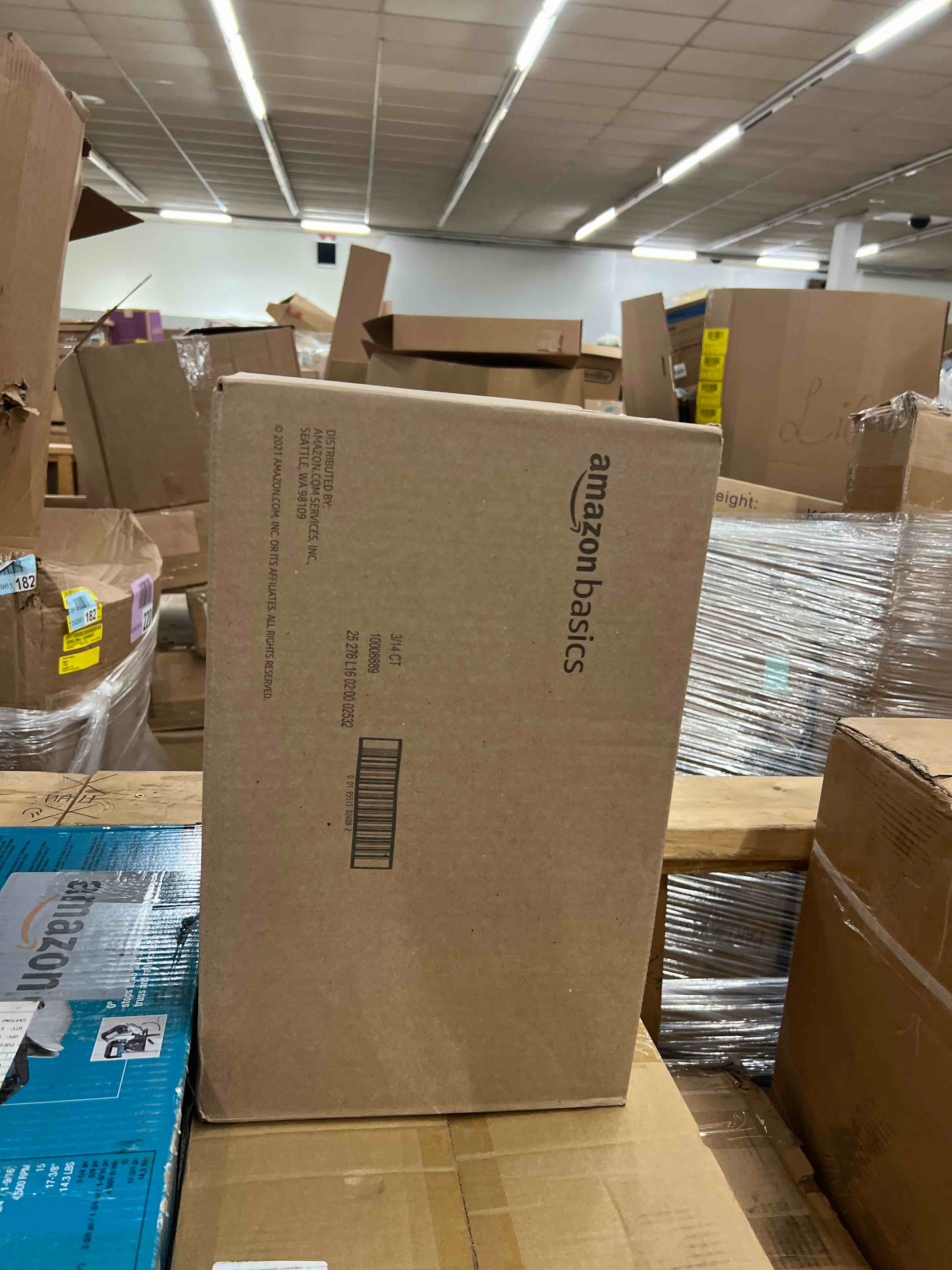 Condition photo showing New/Like New for Amazon Basics Maximum Absorbency Incontinence Underwear for Men with Leak Protection, Bladder Leak Control, 2X-Large, 42 Count (3 Packs of 14)