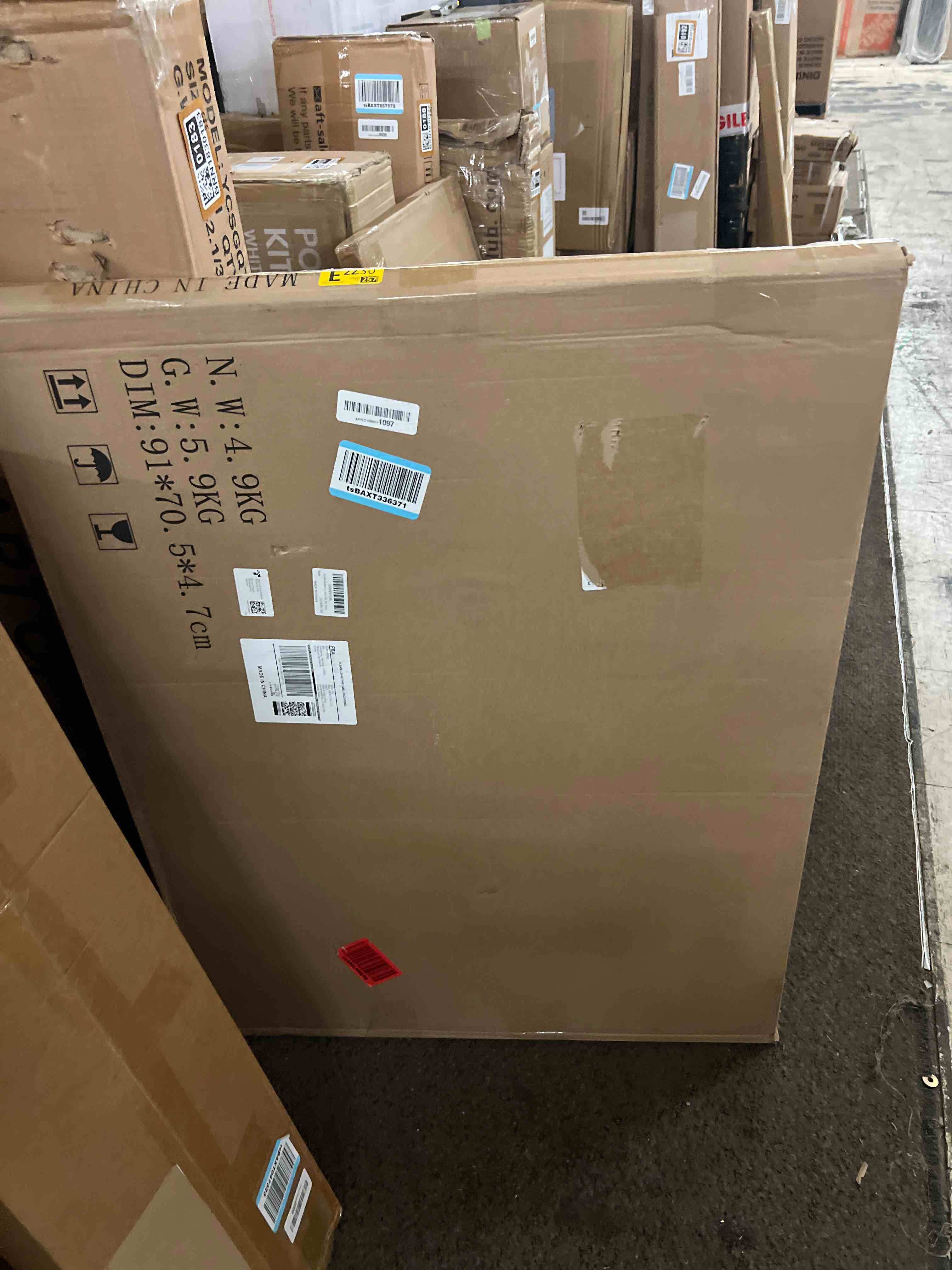 Condition photo showing New/Like New for Lightweight 1500 Pieces Rotating Puzzle Board with 6 Sliding Drawers and Cover - 360° Lazy Susan Spinning, 34.25"x26.38" Portable Plastic Puzzle Table, for Mom