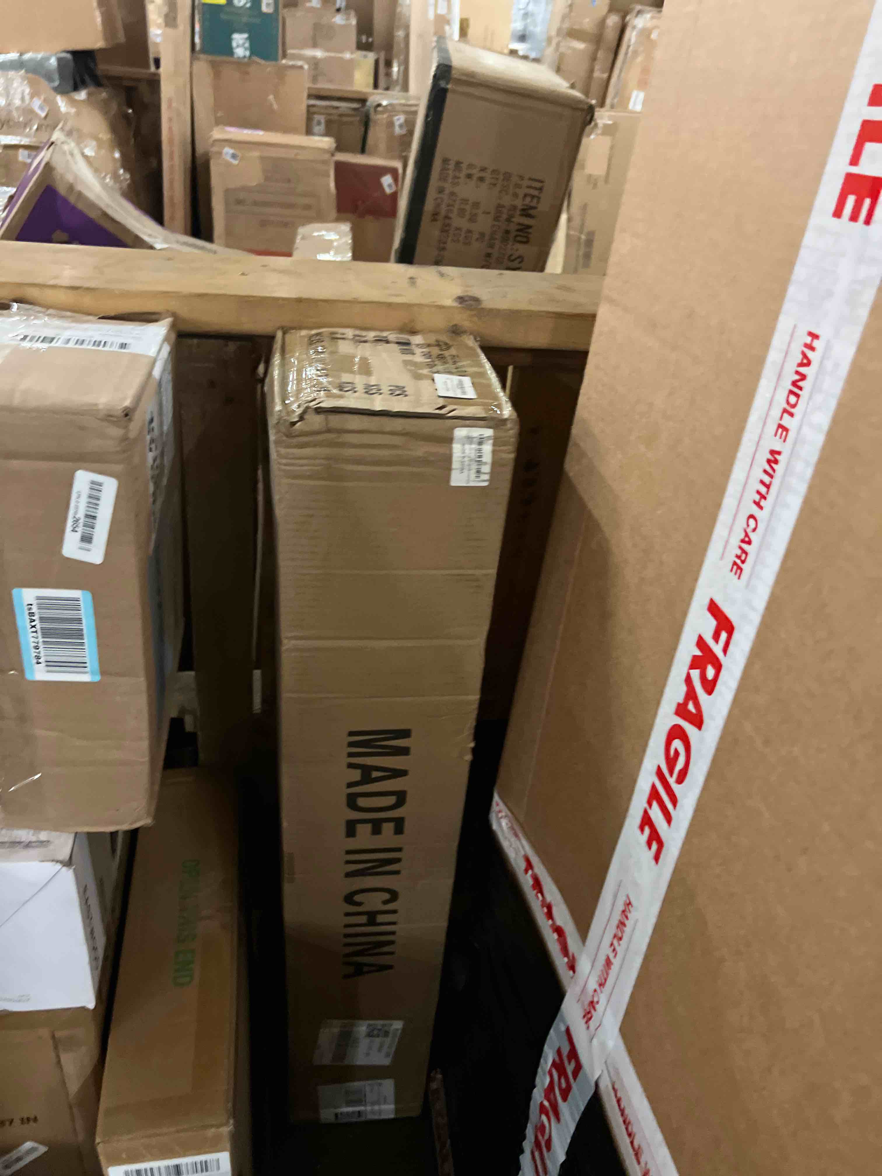 Condition photo showing New/Like New for Modern Bathroom Vanity Light 6-Lights Modern Chrome Crystal Bathroom Wall Light Large Vanity Light Fixtures Over Mirror