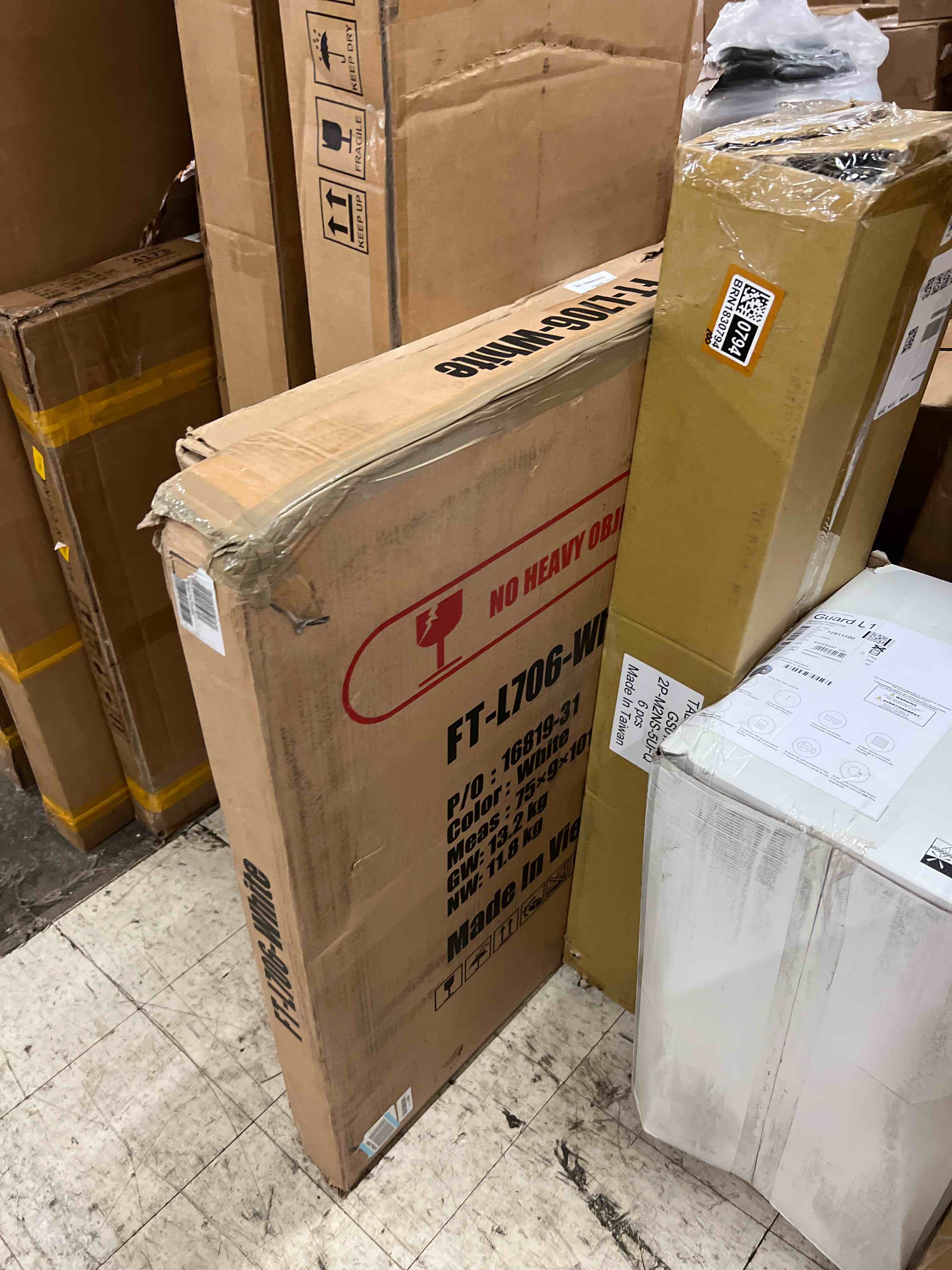 Condition photo showing New/Like New for fdw folding half portable foldable table for parties backyard events, white 70"