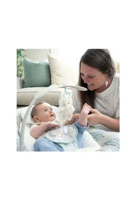 ingenuity keep cozy 3-in-1 vibrating baby bouncer and rocker  spruce