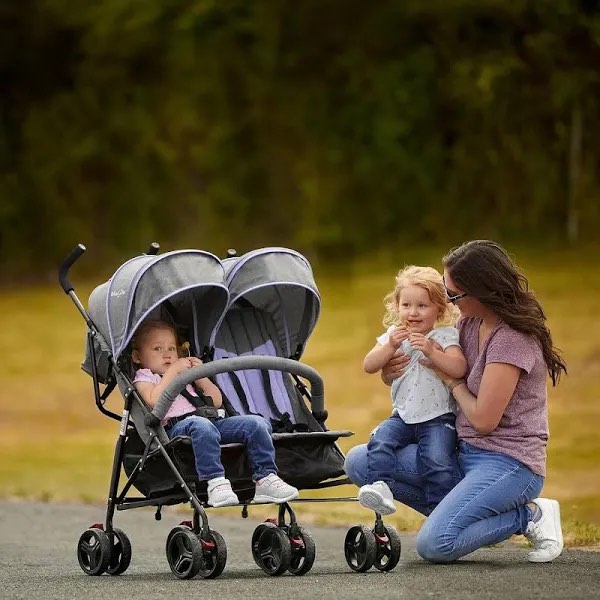 Dream On Me Volgo Twin Umbrella Stroller