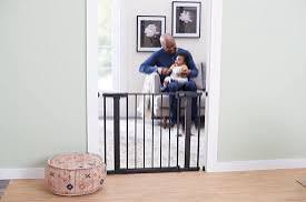 Safety 1st Easy Install Walk Through Baby Gate - Black