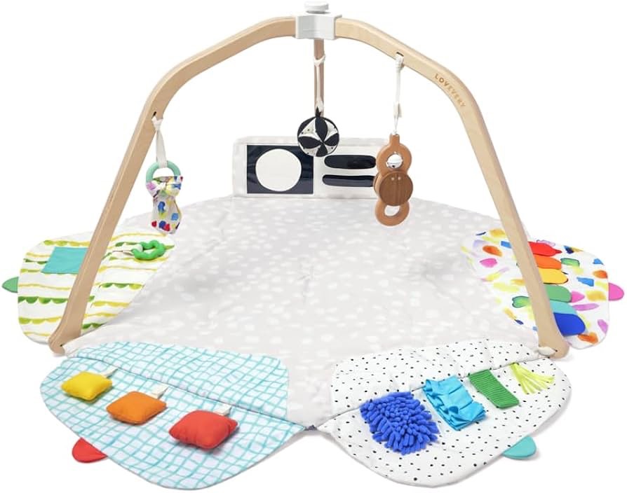 The Play Gym by Lovevery | Stage-Based Developmental Activity Gym & Play Mat for Baby to Toddler, 1 Count (Pack of 1)