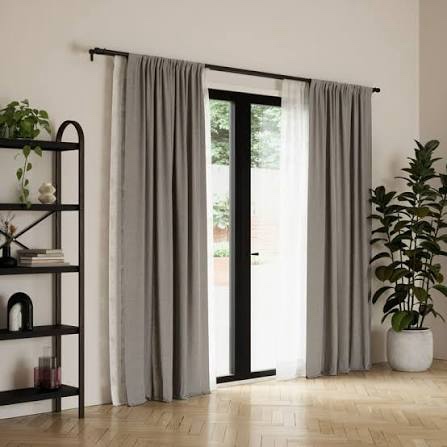 Umbra Cappa Expandable Double Curtain Rod 120-180