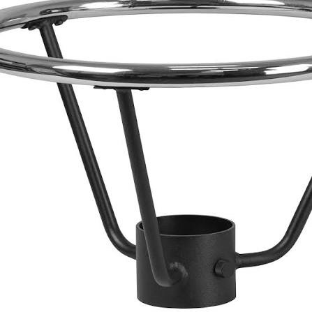 Flash Furniture Bar Height Table Base Foot Ring with 4.25   Column Ring - 19.5   Diameter