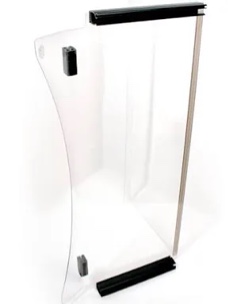 RedDot Club Car Onward Golf Cart Folding Windshield | Clear | 1/4 Inch Thick Acrylic | Compatible with 2017-Up Models