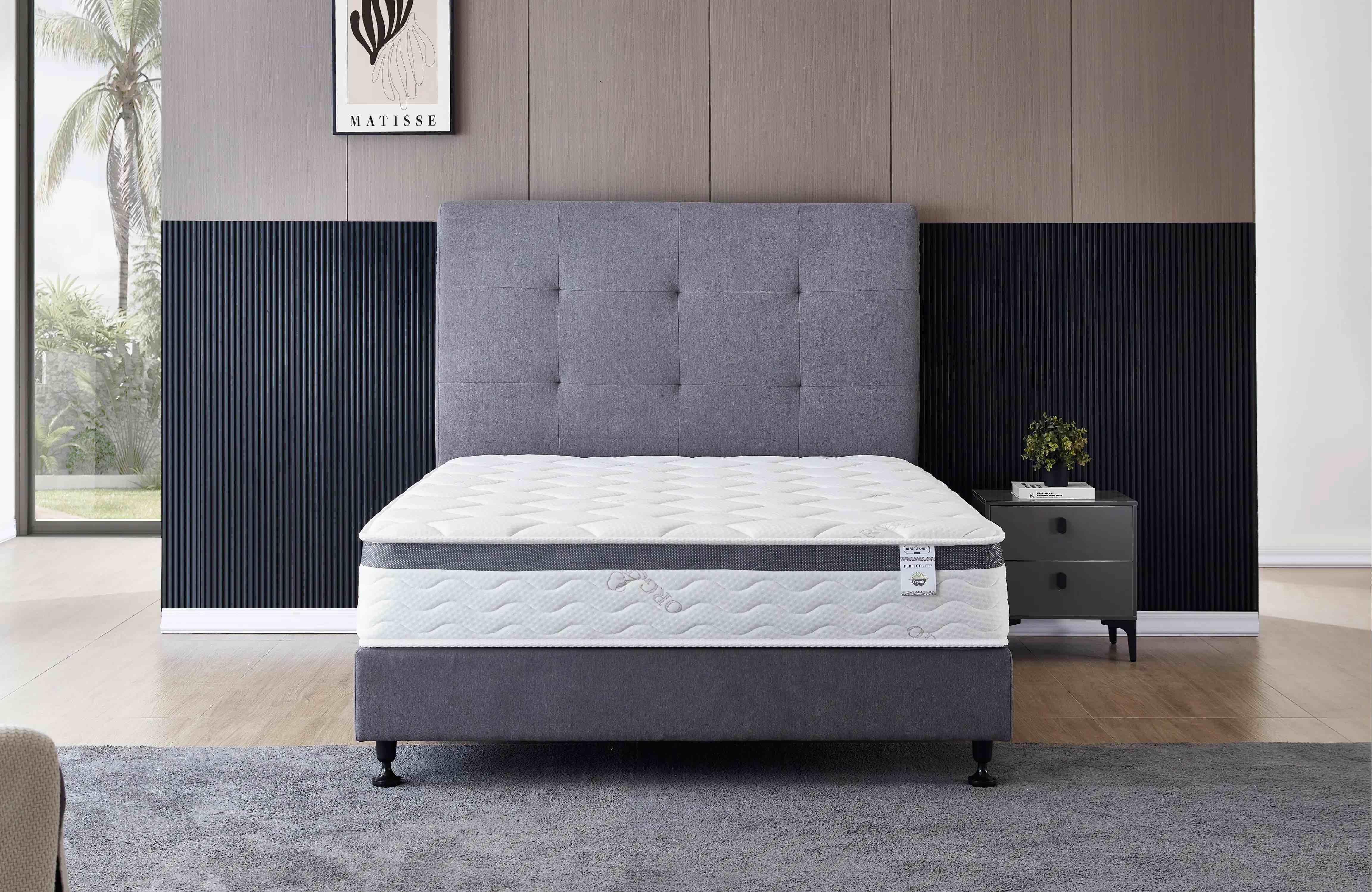 THE PREMIUM - 6" - "THE PERFECT" Medium - Euro Pillow Top - Pocket Spring and Memory Foam - 