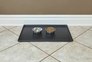 MidWest Homes for Pets Replacement Pan for 42  Long MidWest Dog Crate  Black