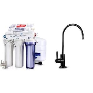 iSpring RCC7AK, NSF Certified 75 GPD, Alkaline 6-Stage Reverse Osmosis System, pH+ Remineralization RO Water Filter System Under Sink, Superb Taste Drinking Water Filter