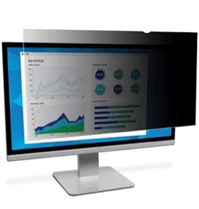 3M 7100259457 16:9 Aspect Ratio Comply Magnetic Attach Privacy Filter for 24 in. Widescreen Flat Panel Monitor