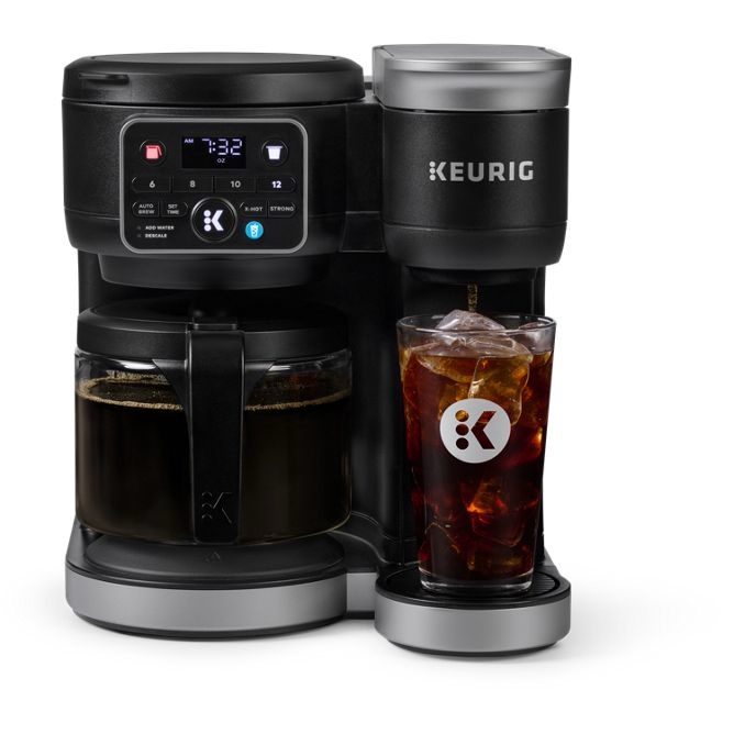 Keurig - K-Duo Single Serve & Carafe Coffee Maker - Black
