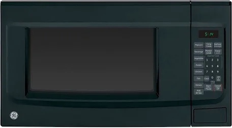 GE - 1.4 Cu. Ft. Countertop Microwave with Sensor Cooking and Defrost - Black
