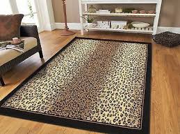 Wade Logan Cheetah PrInt Modern Area Rug 5ft x 8ft