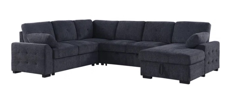 Latitude Run Nyhan Upholstered Corner Sectional. MISSING SECTIONS 