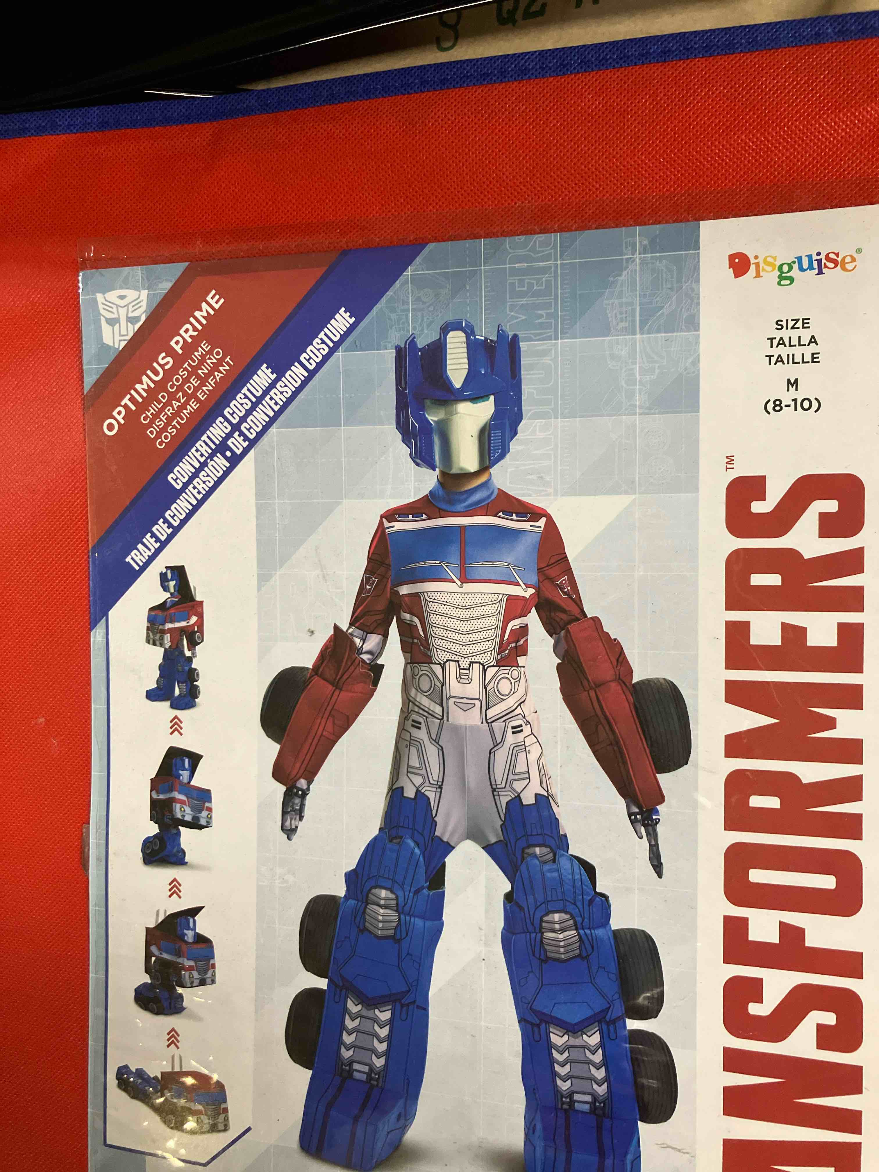 Disguise Boy's Transformers Converting Optimus Prime Costume