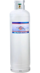 Flame King 100 lb Propane Tank LP Cylinder