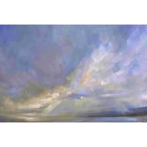 Kiss Of Light II" by Sheila Finch Painting Print