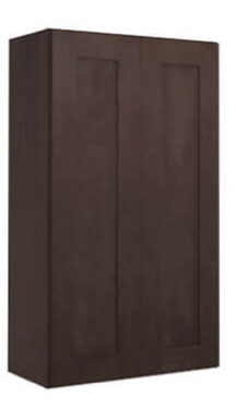 27” W x 42” H x 12” D Double Door Wall Cabinet 
