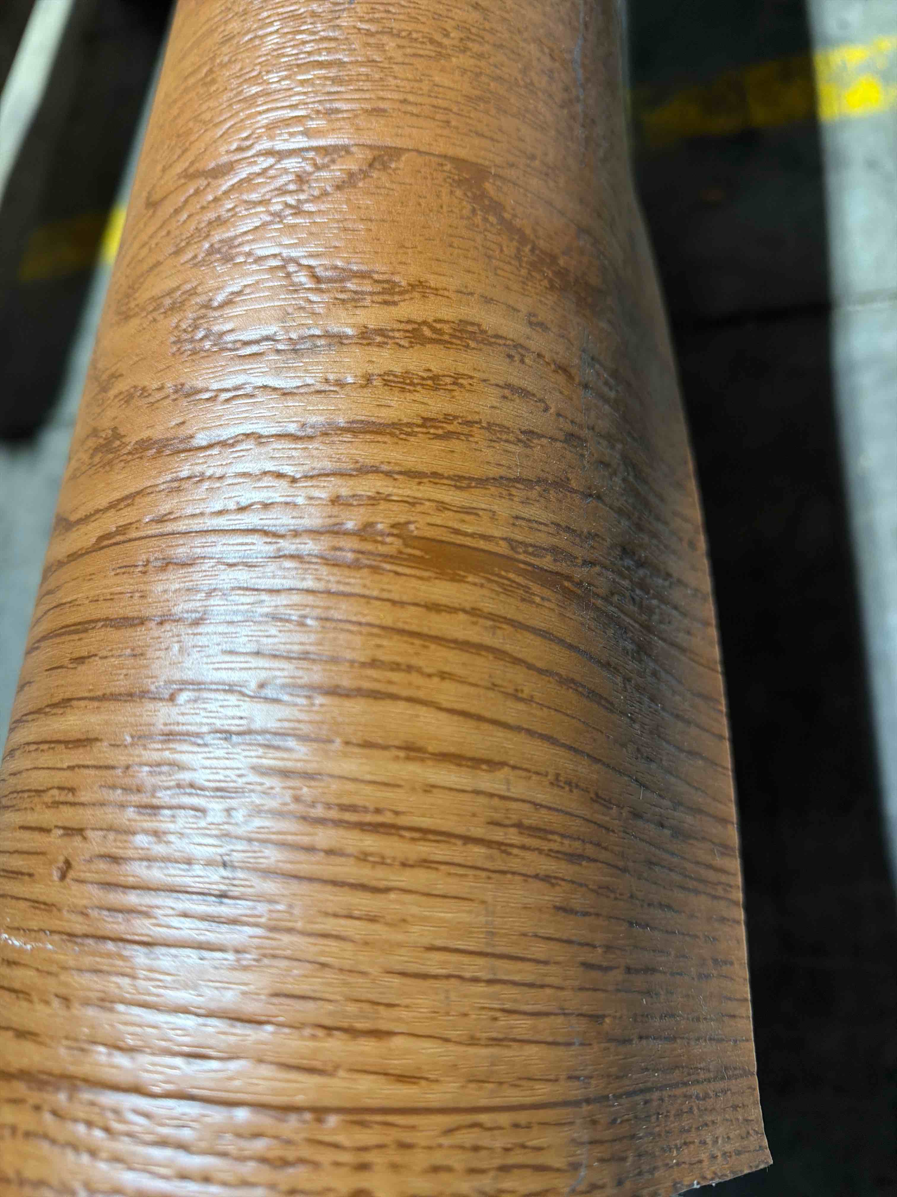 Vinyl Sheet Flooring Remnant wood grain 12’ wide x at least 10’ long